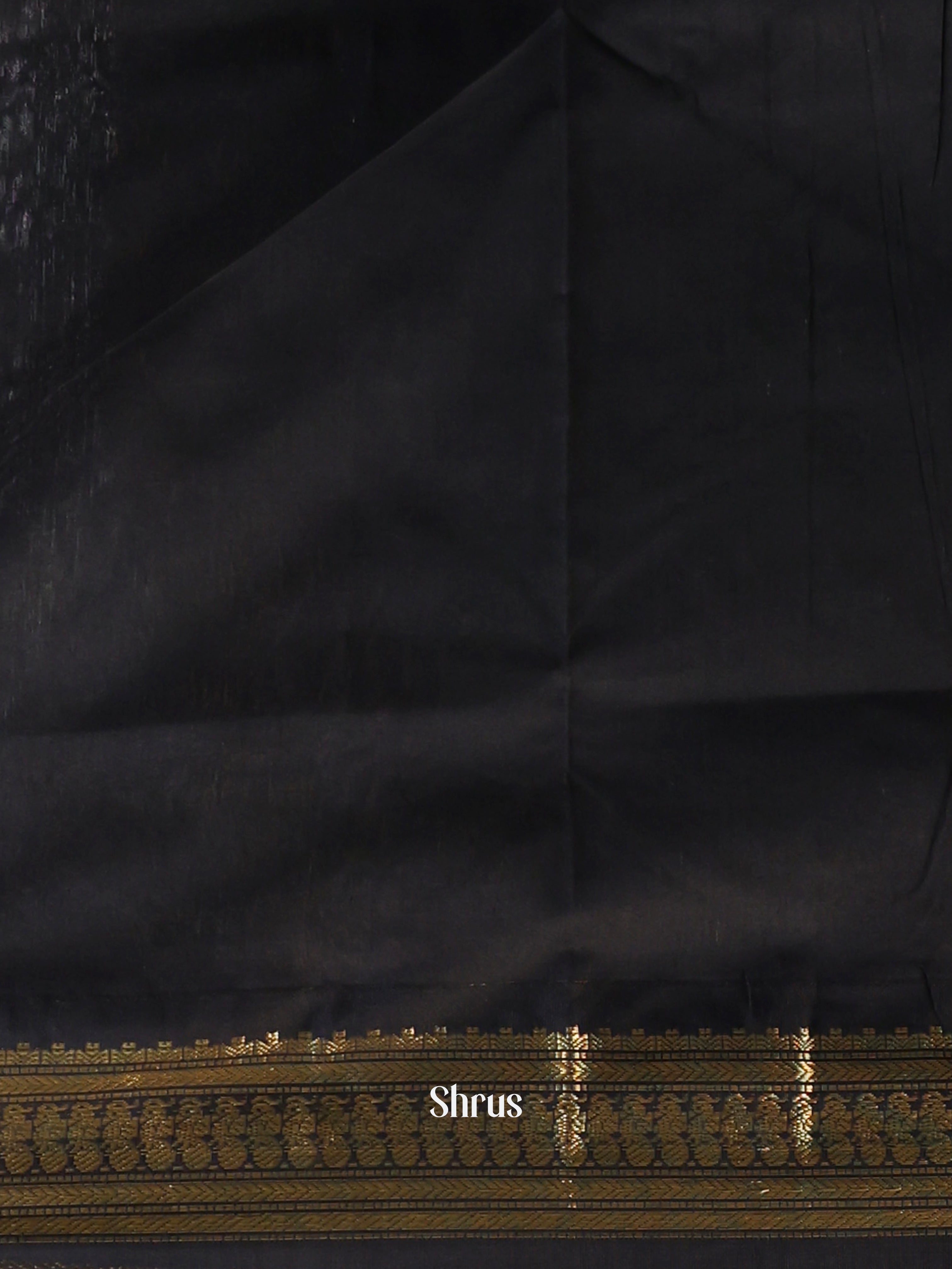 Blue & Black - Kalyani Cotton Saree