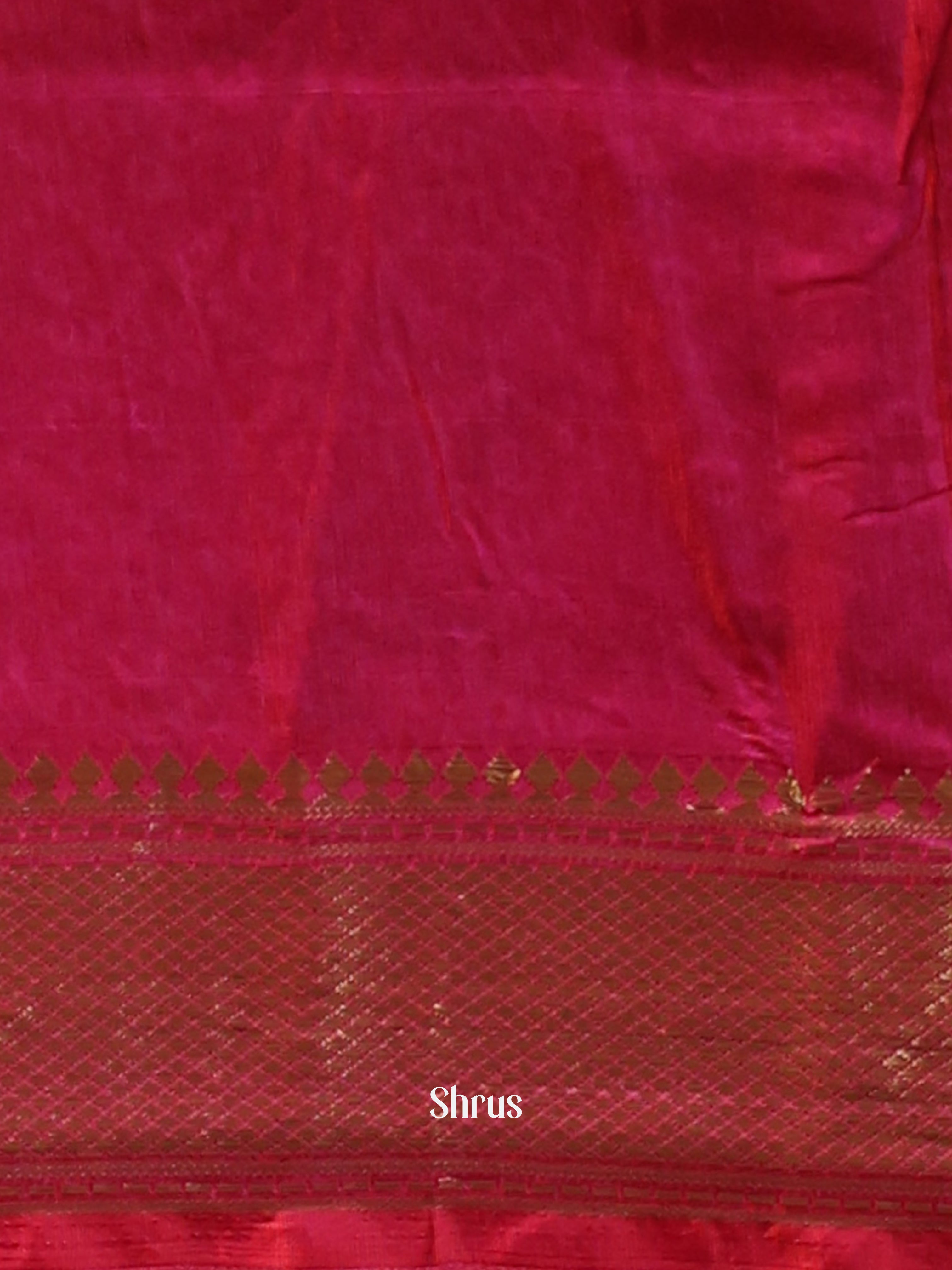 Purple & Pink - Semi Patola Saree