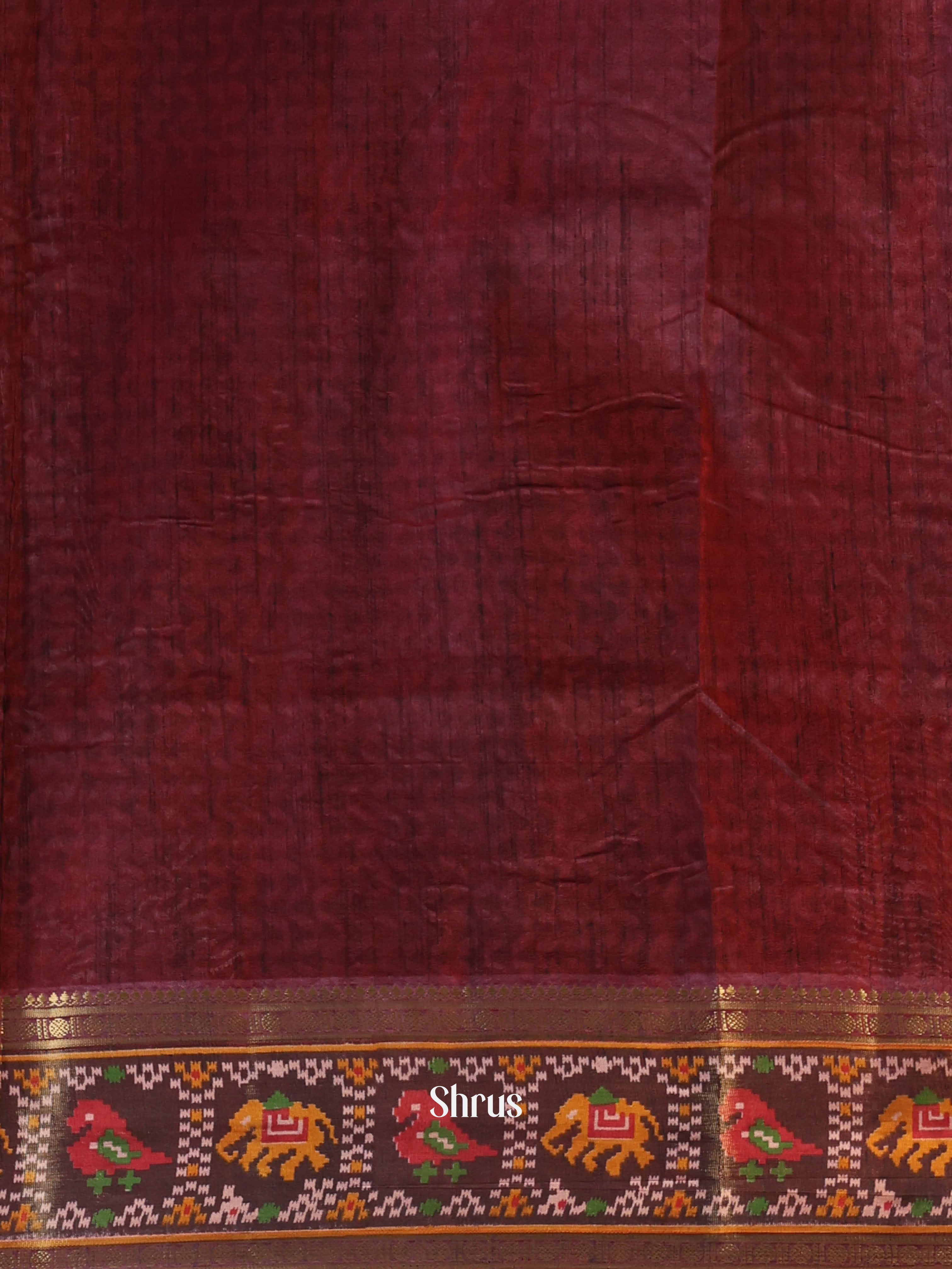 CJS17339 - Semi Patola Saree