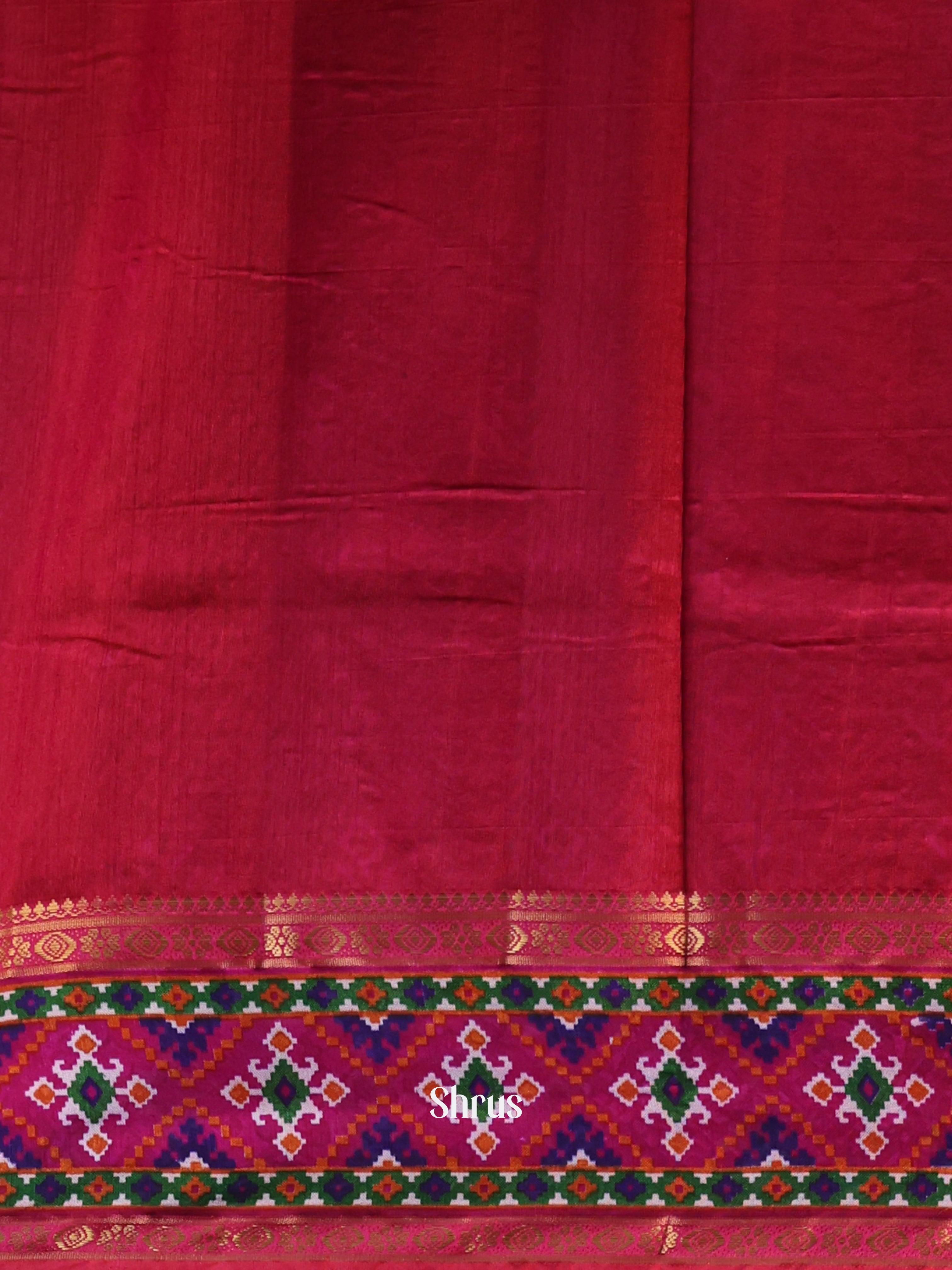 CJS17347 - Semi Patola Saree - Shop on Shrus.com
