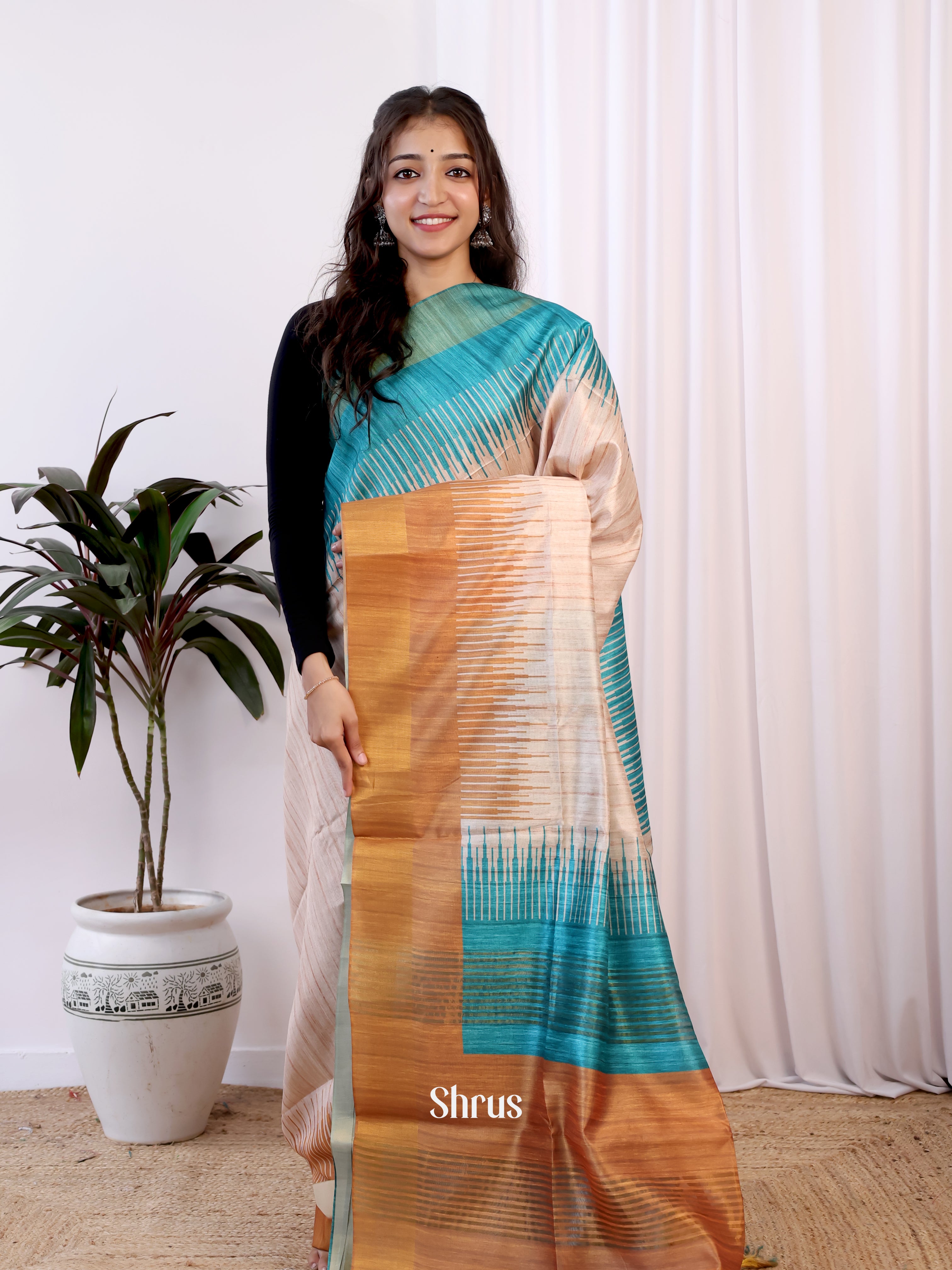 CJS17550 - Champa semitussar Saree