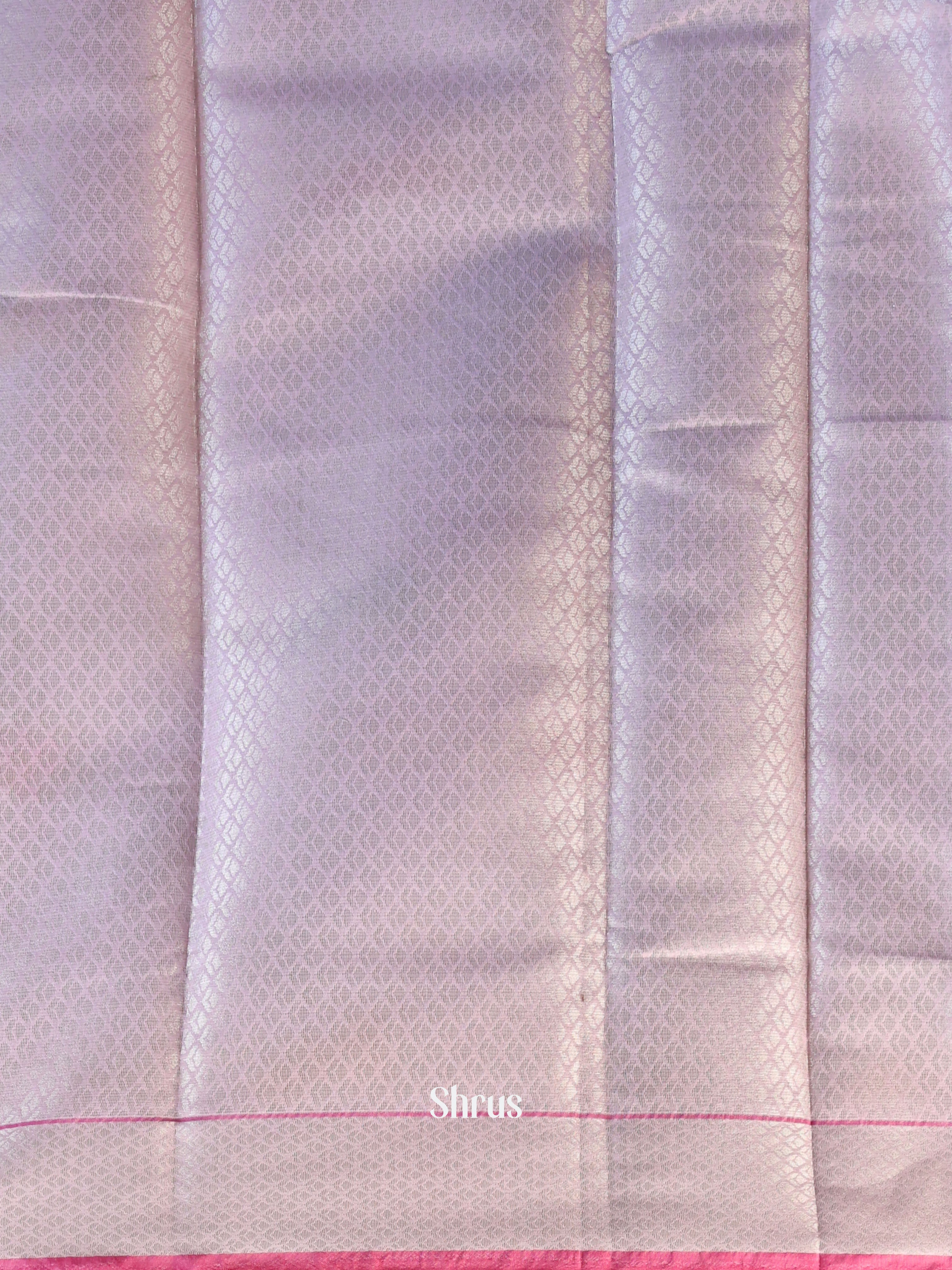 Baby Pink & Pink - Kora Banarasi Saree