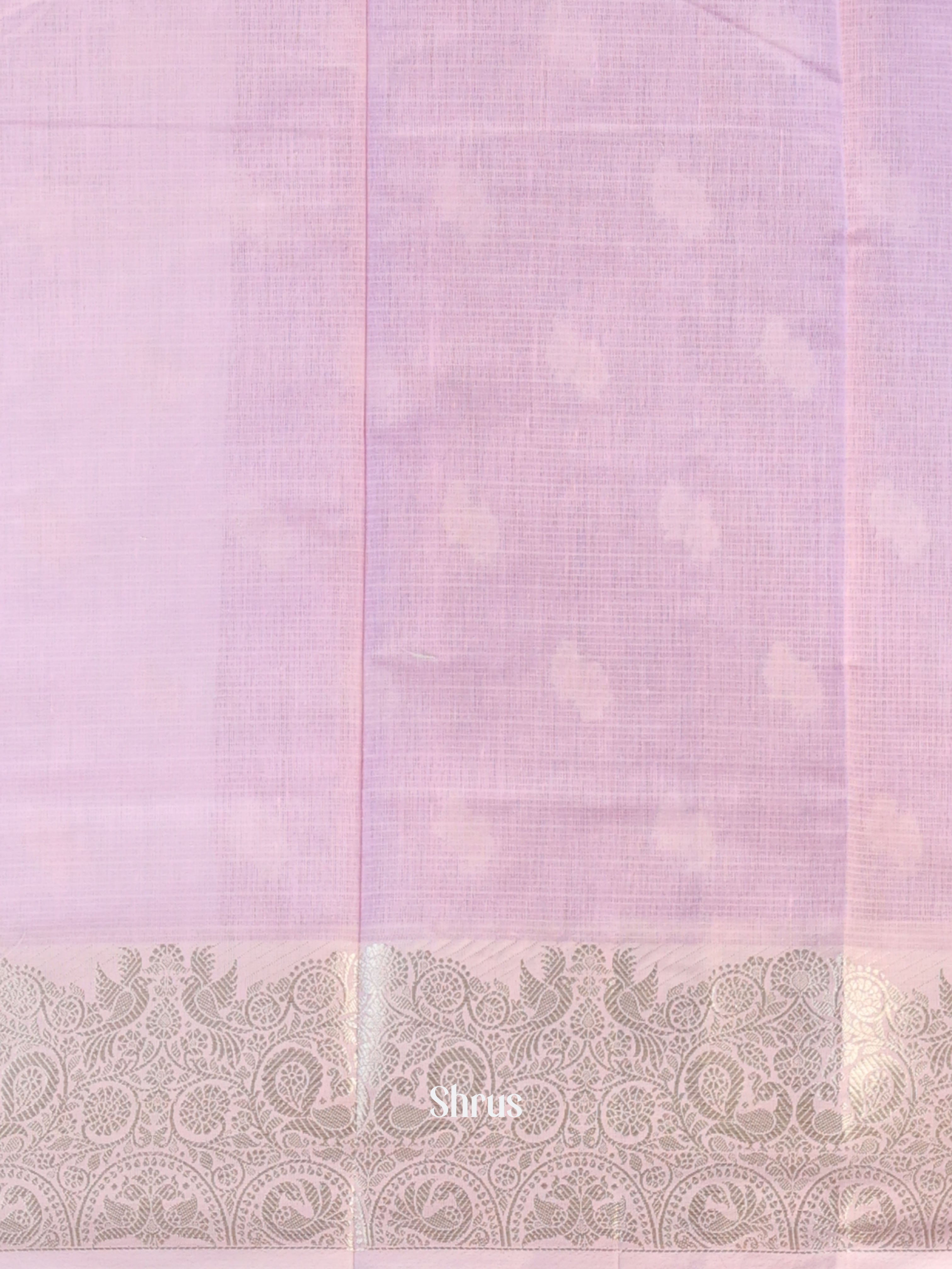 Pink- Kora Banarasi Saree