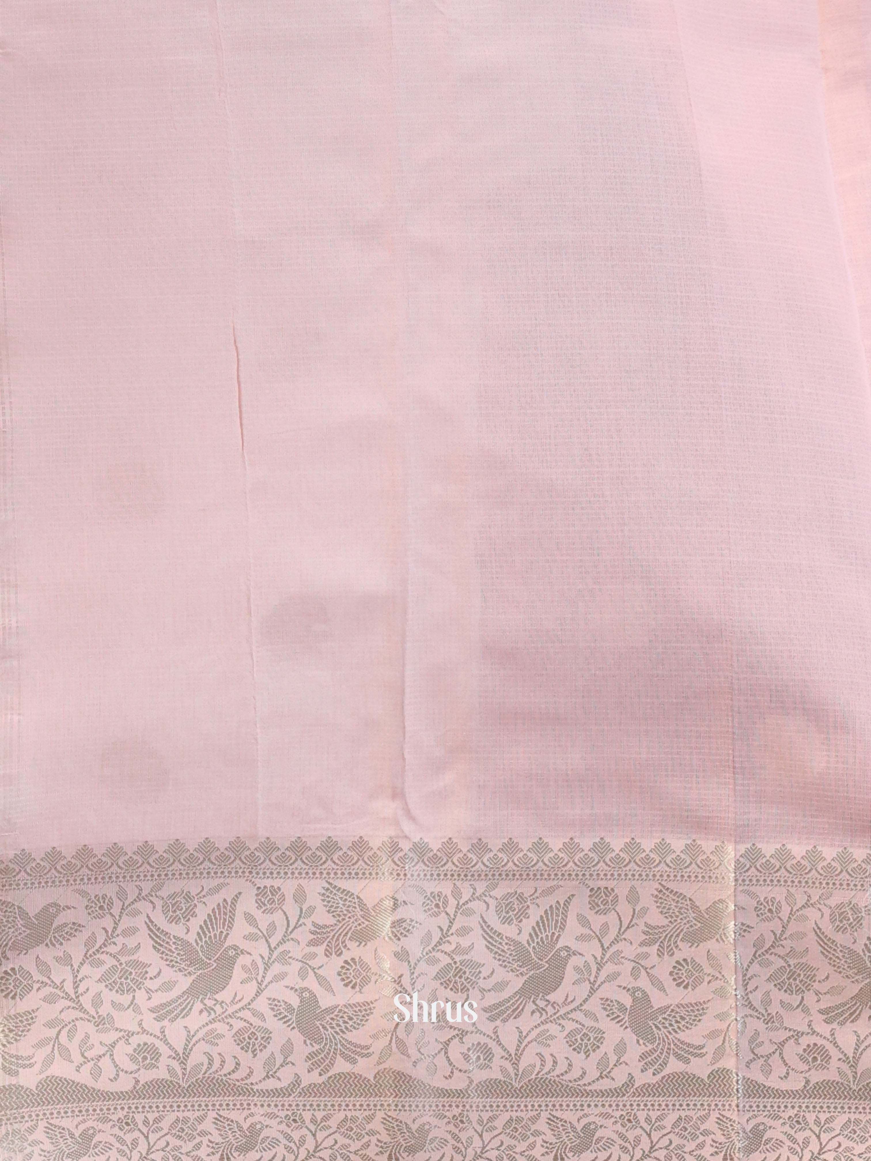 Pink - Kora Banarasi Saree