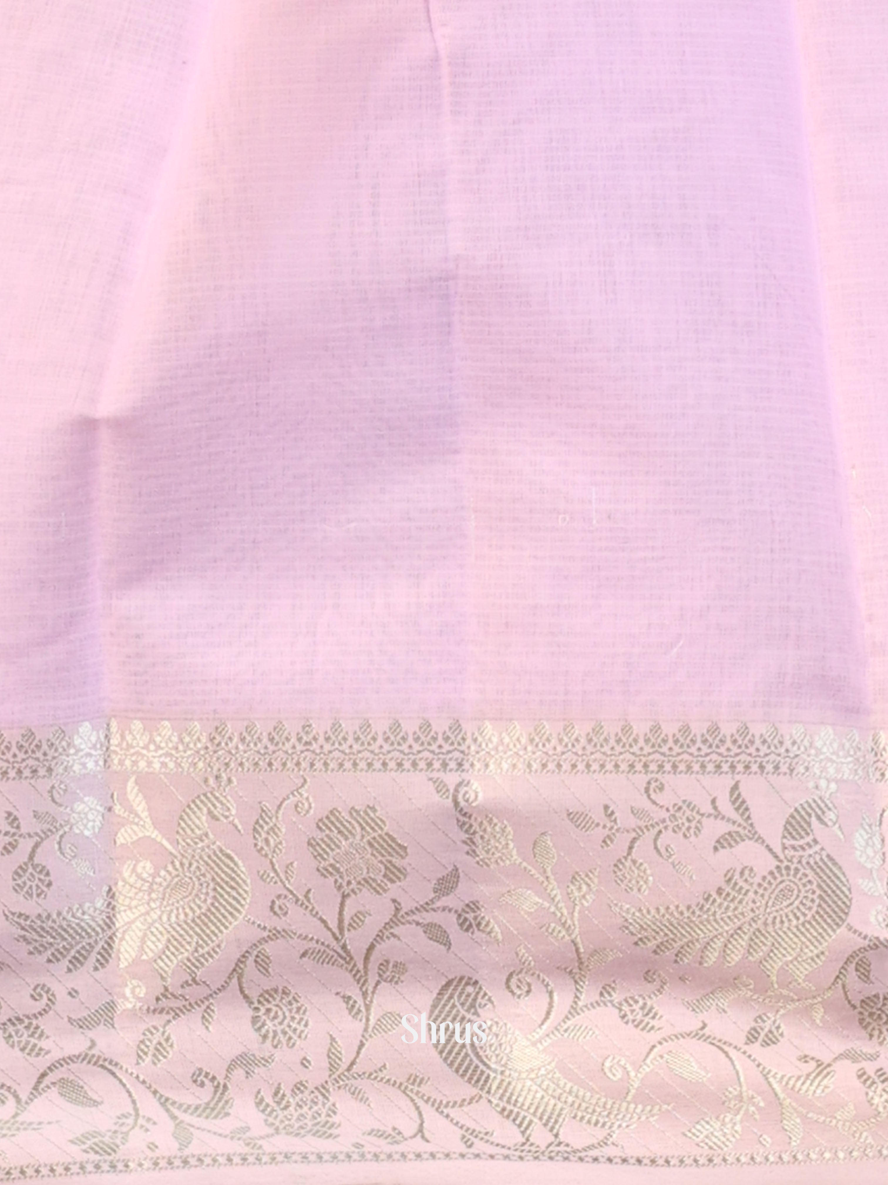 Pink - Kora Banarasi Saree