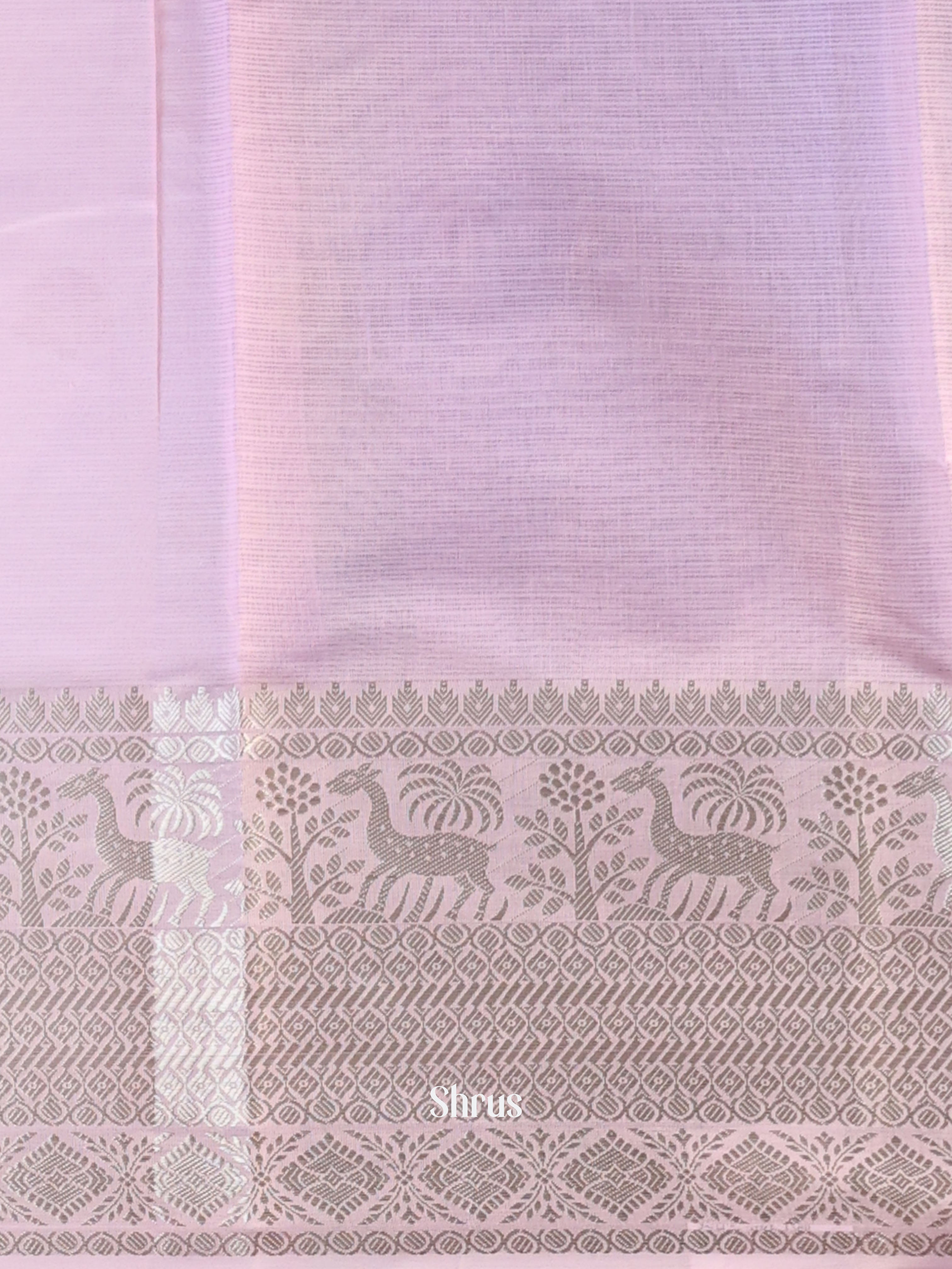 Pink - Kora Banarasi Saree