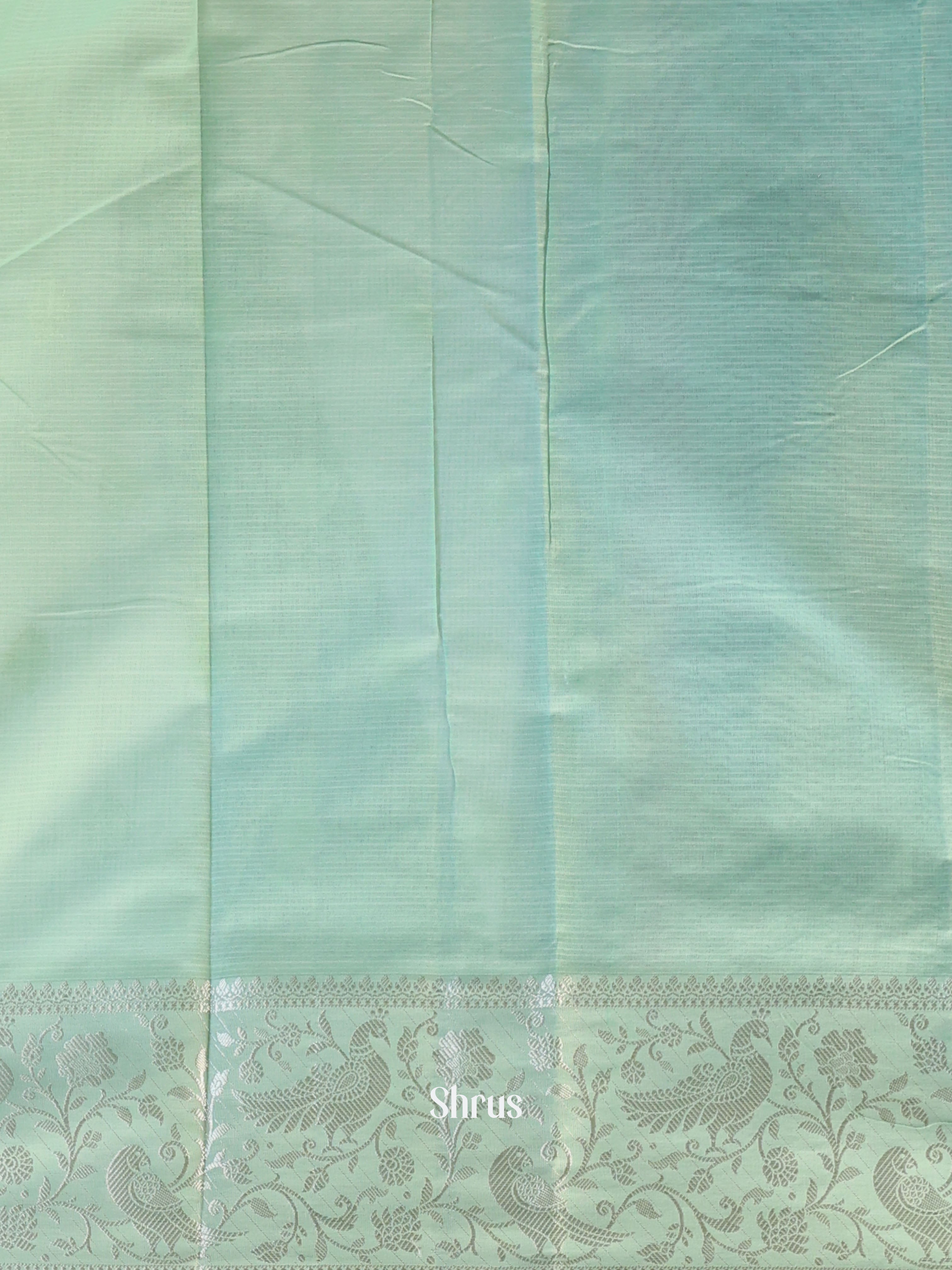 Green- Kora Banarasi Saree