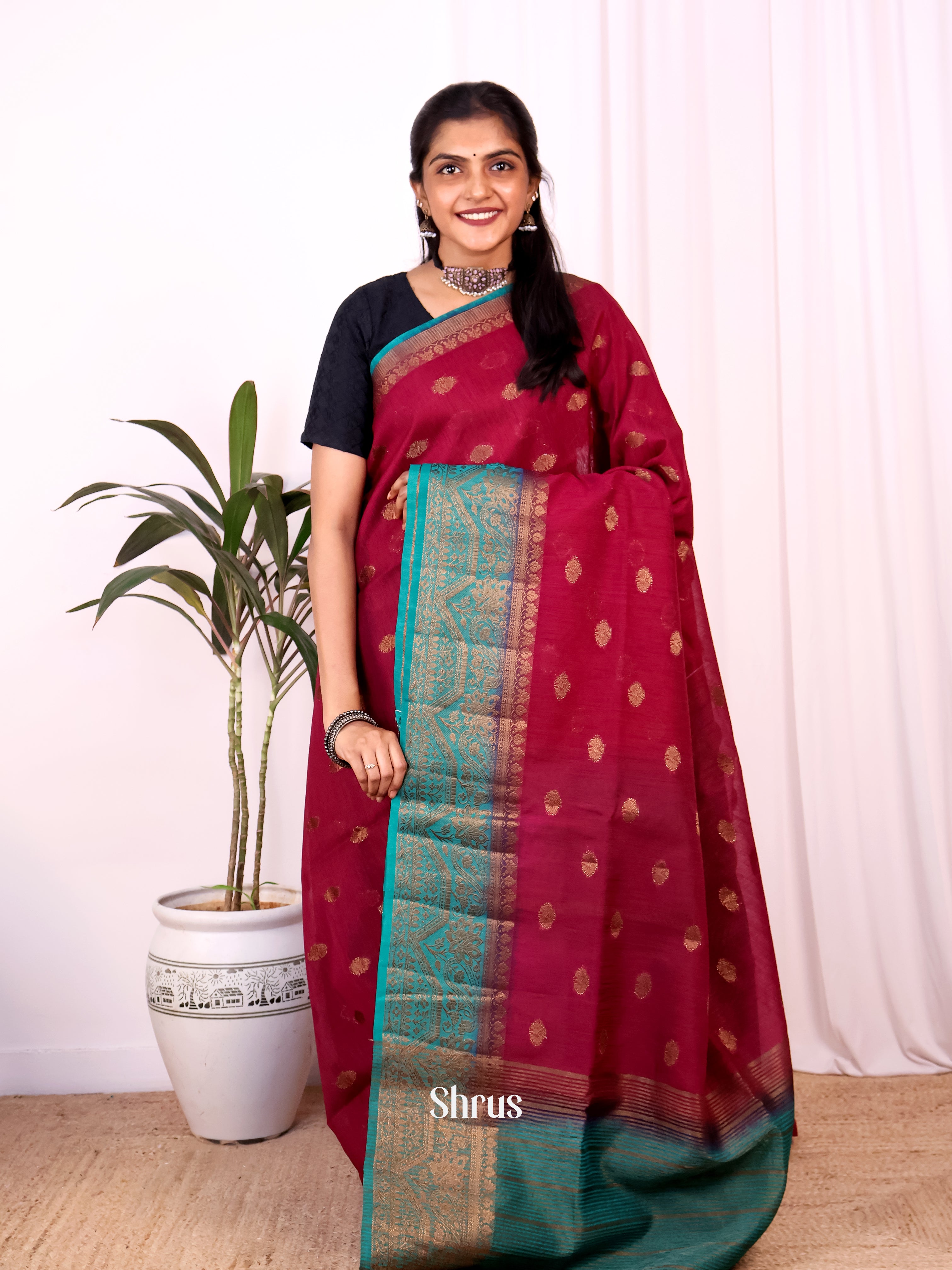 CJS18204 - Semi Jute Saree