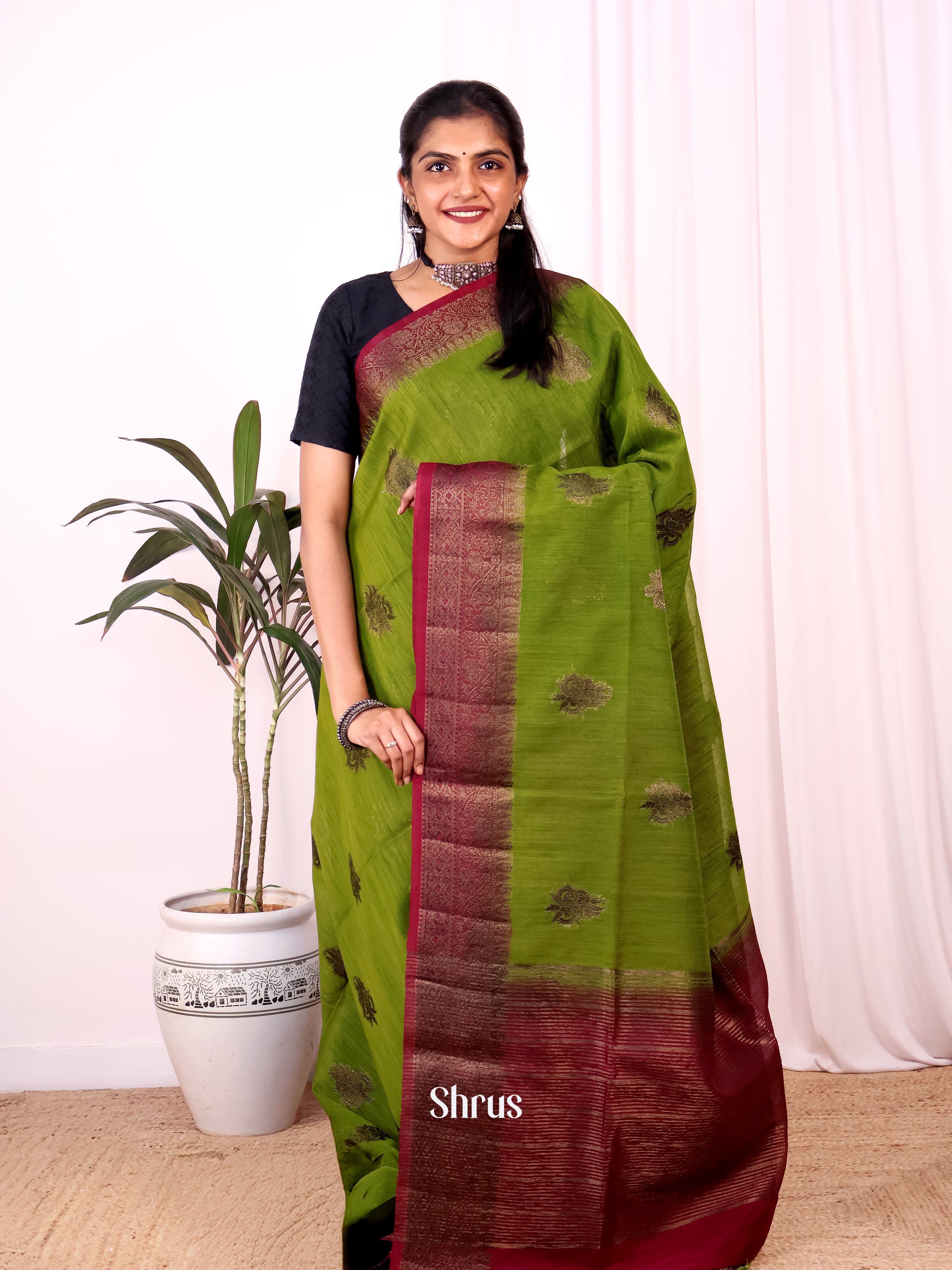 CJS18213 - Semi Jute Saree