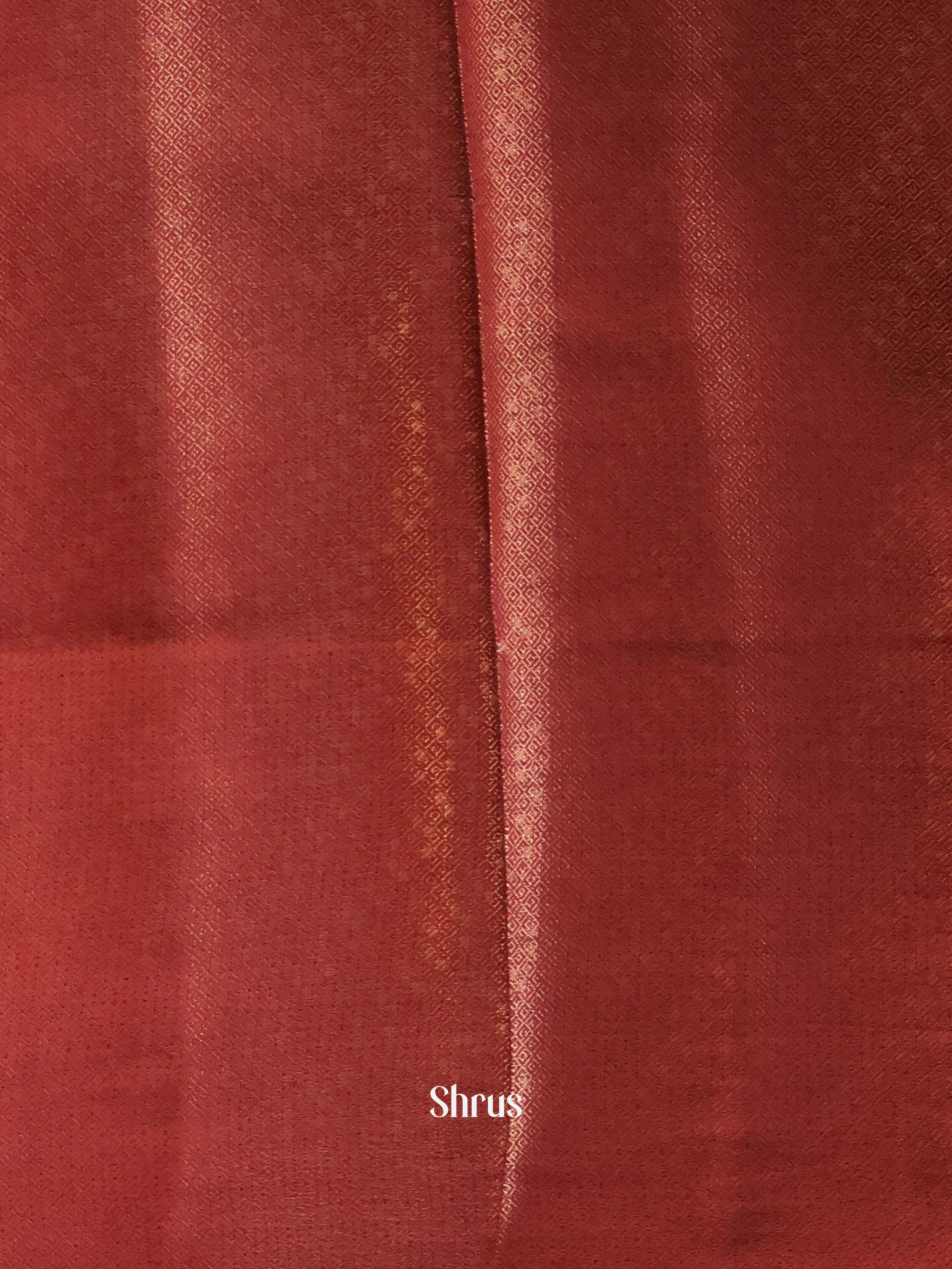 Beige & Maroon - Semi Jute Saree