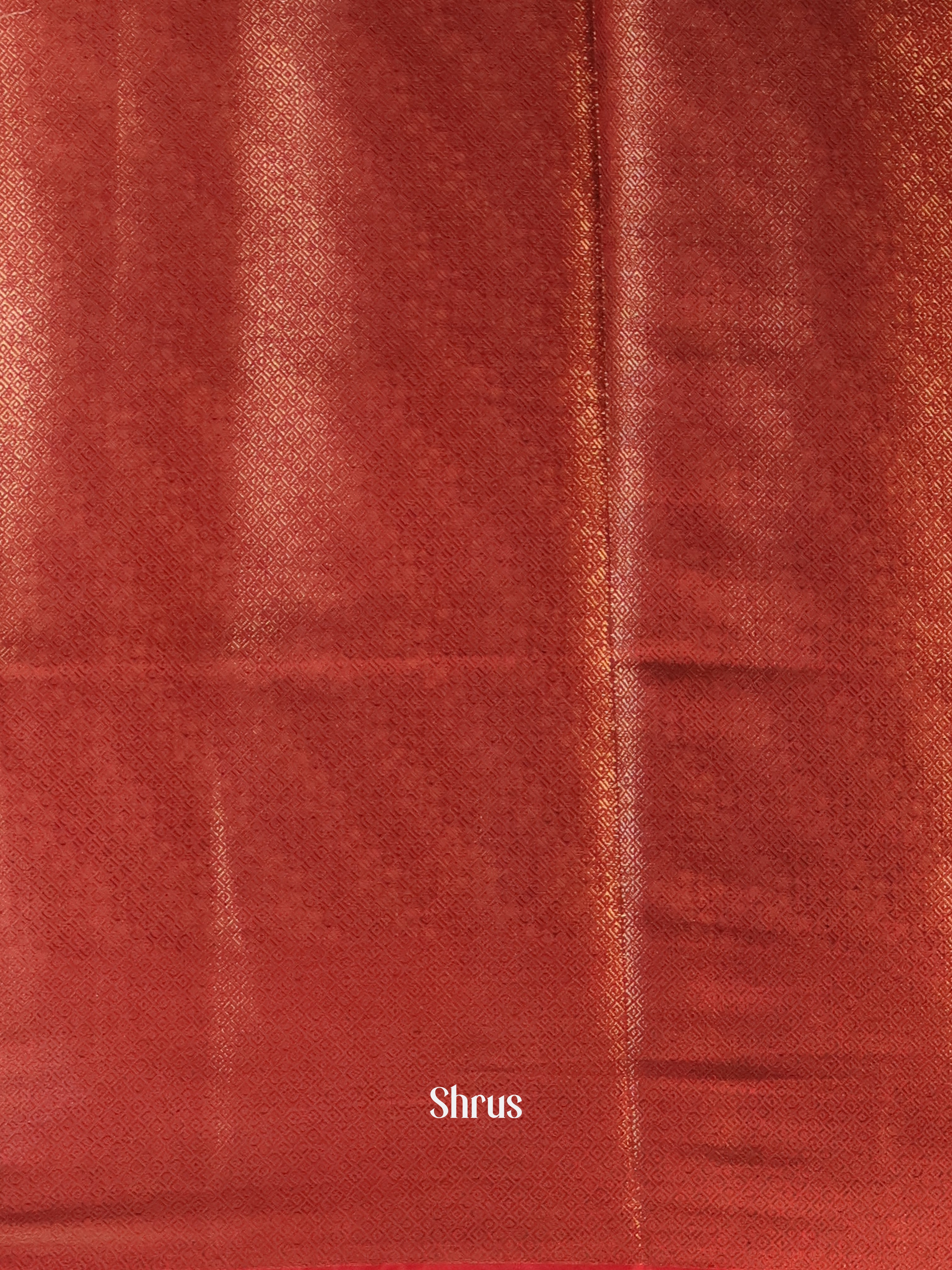 Beige & Maroon- Semi Jute Saree