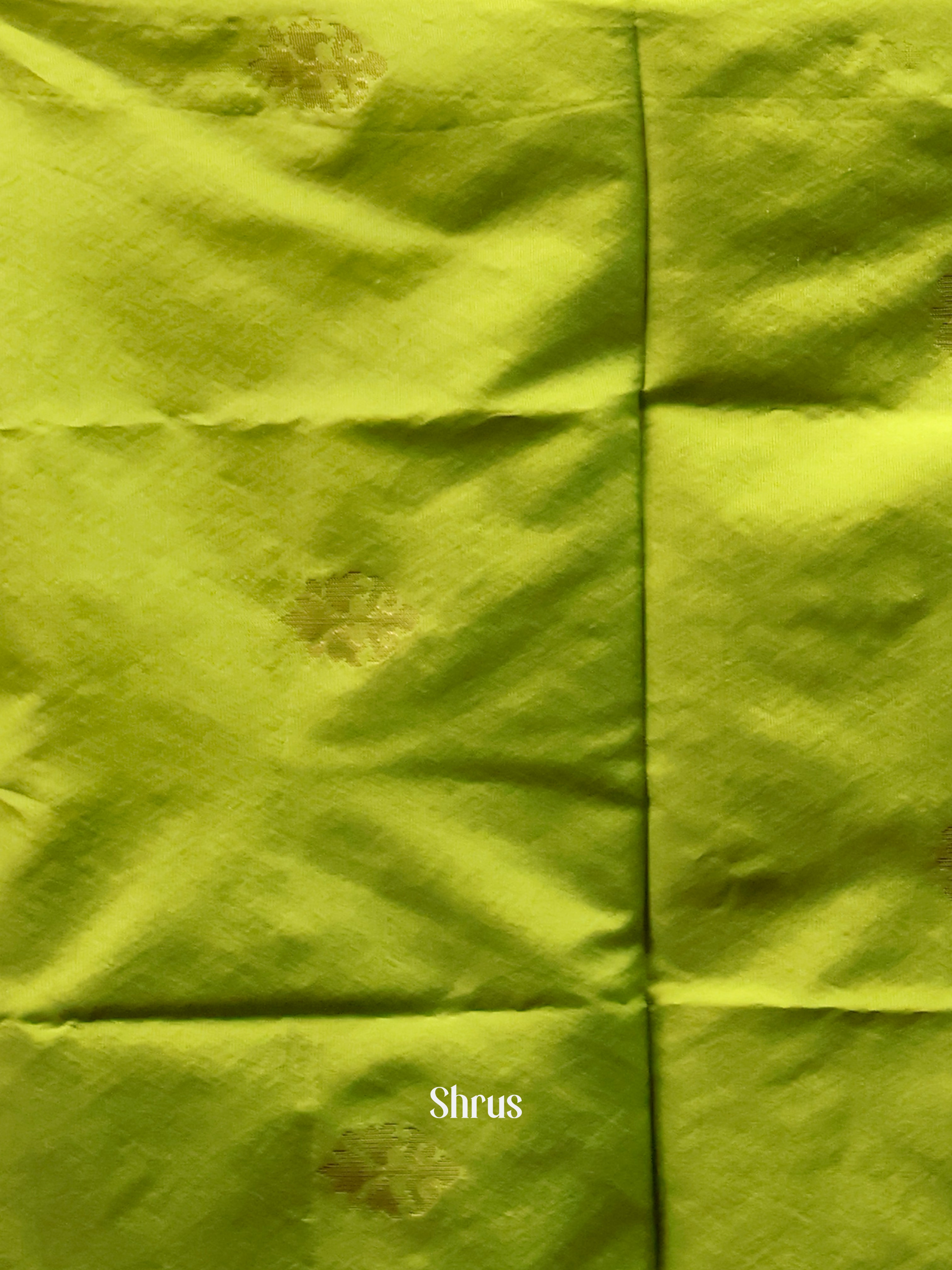 Green & Red - semi softsilk salwar - Shop on Shrus.com