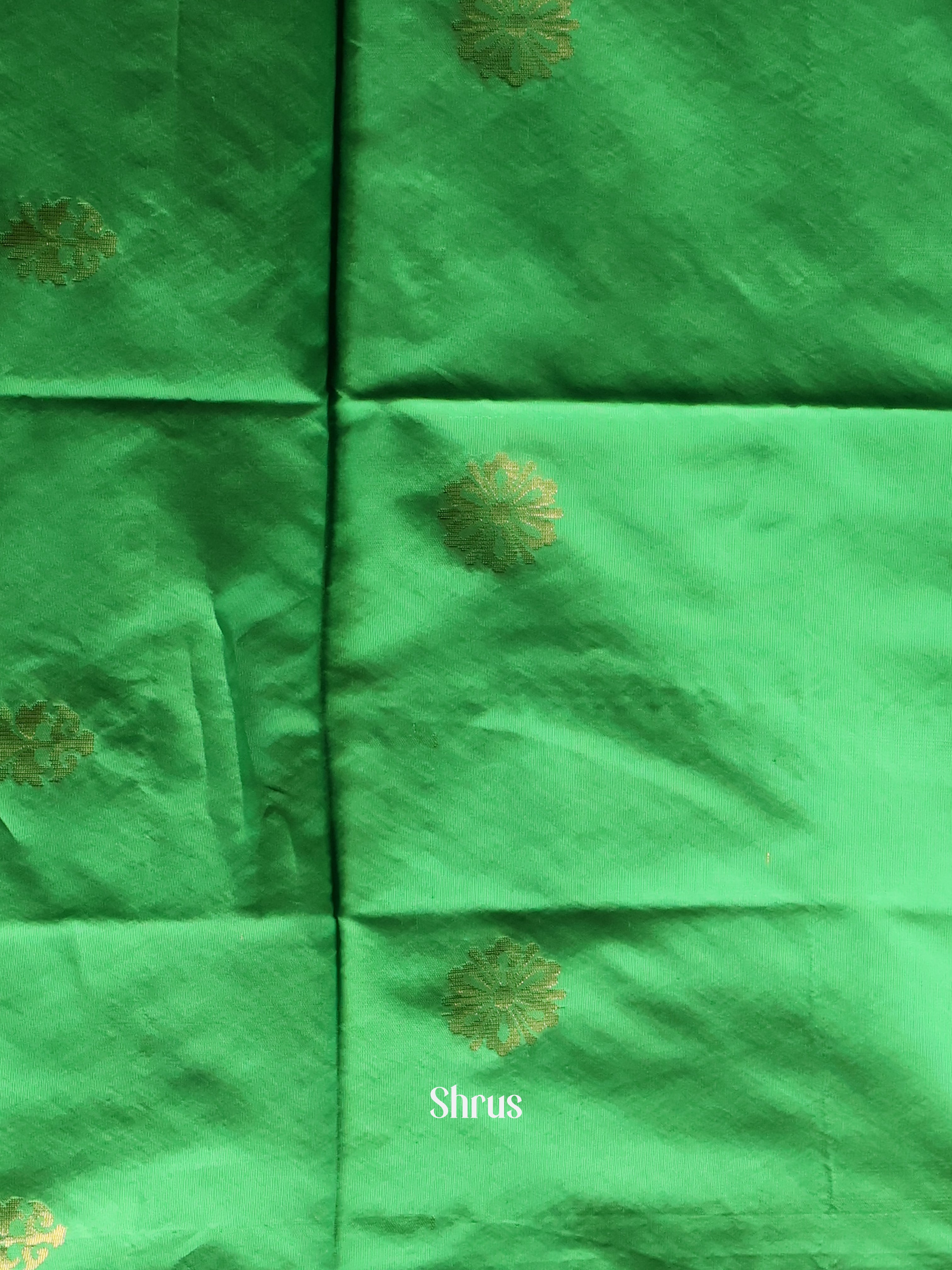 Green & Mustard - semi softsilk salwar - Shop on Shrus.com