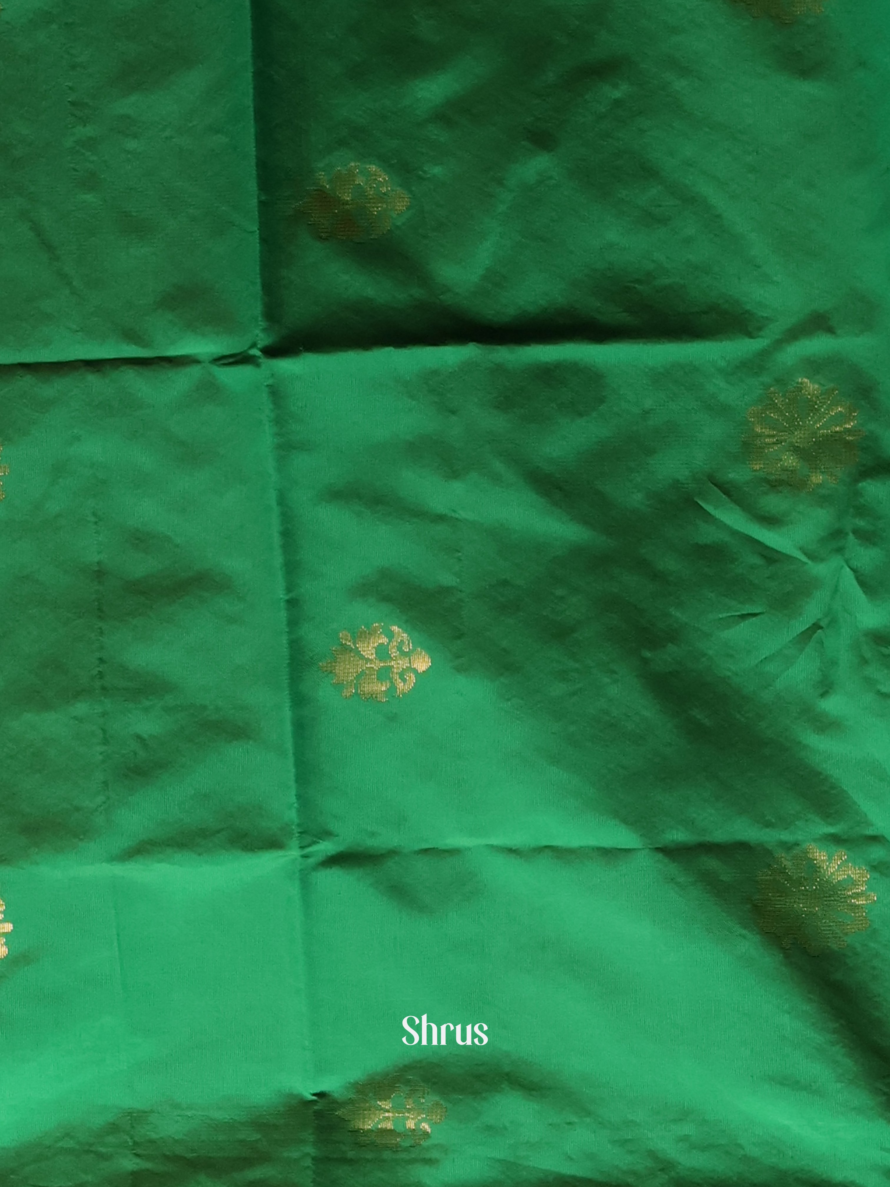 Green & Red- semi softsilk salwar - Shop on Shrus.com