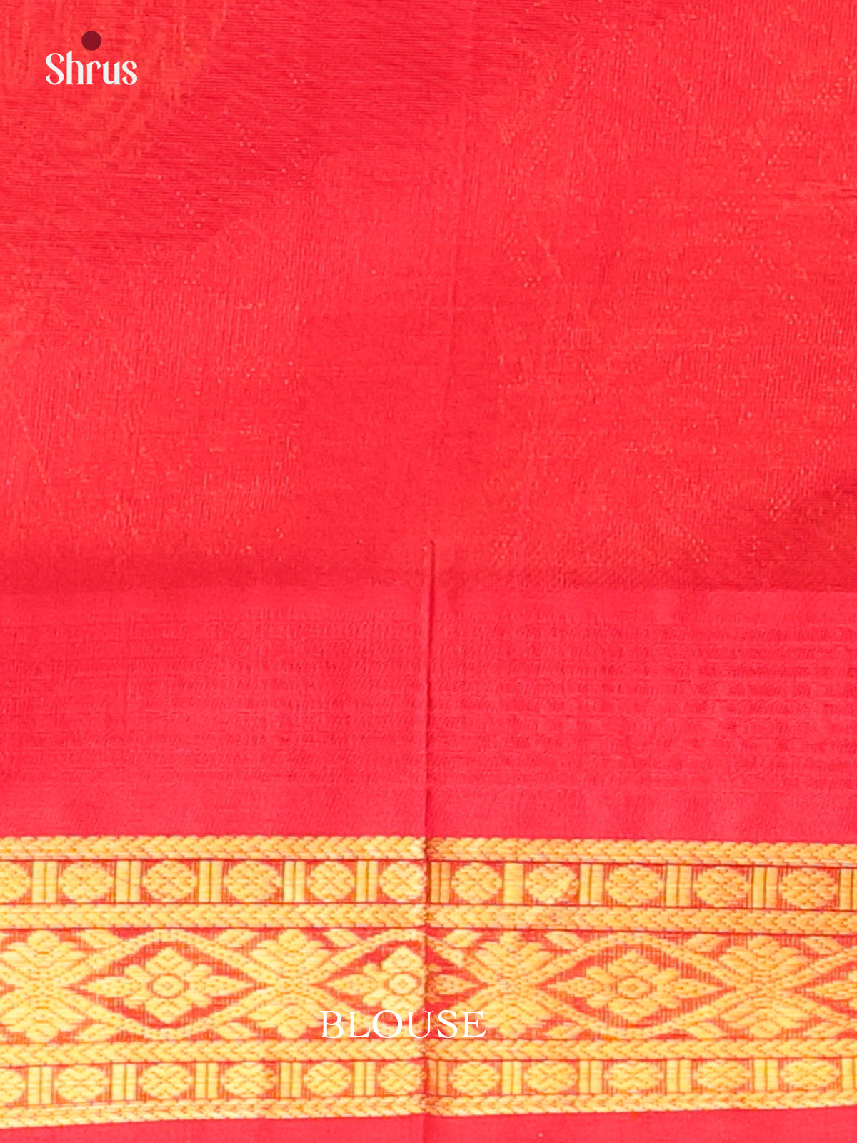 Mambazha Yellow & Red- Silk Cotton Saree