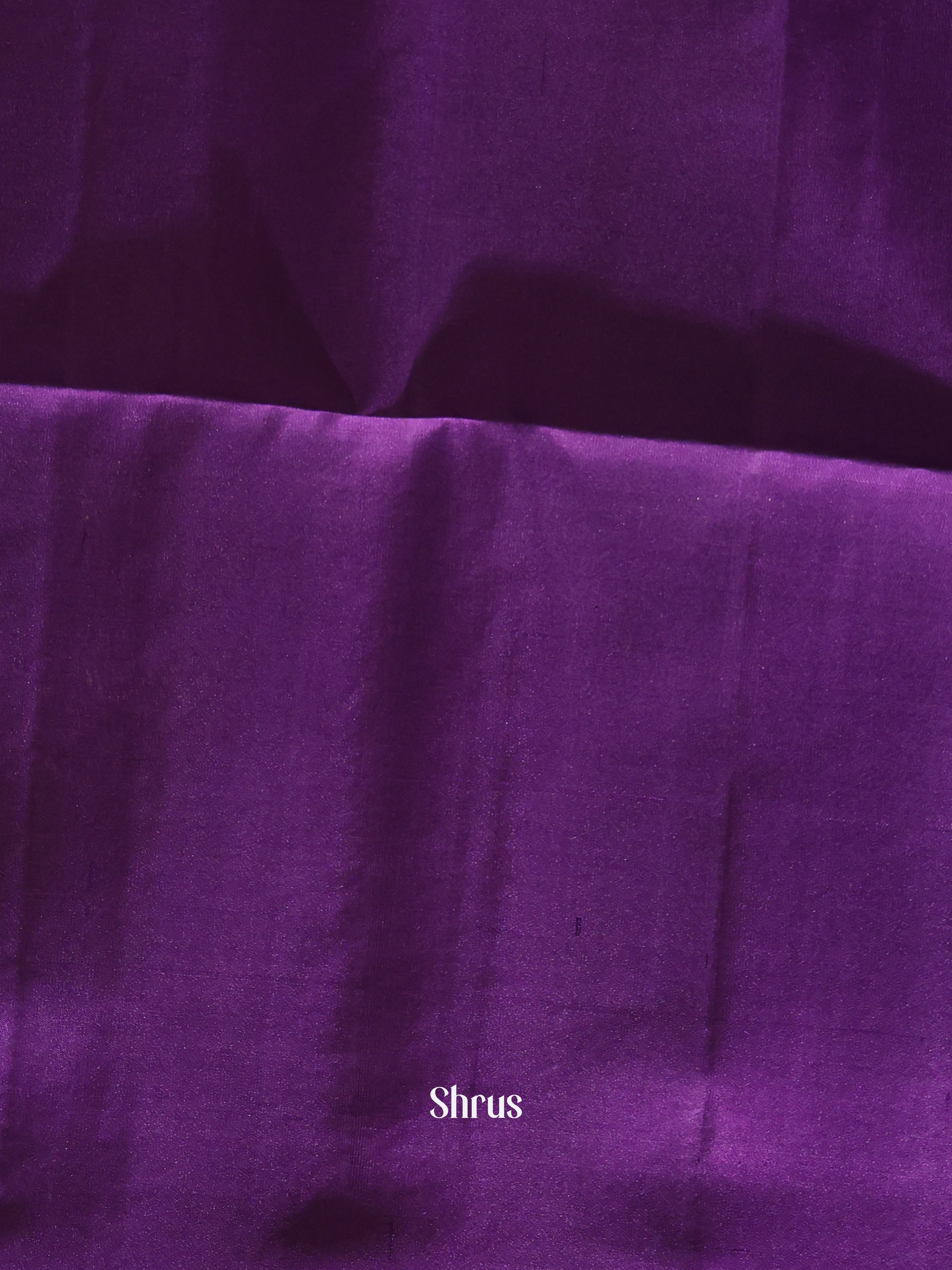 Violet - Soft silk Saree