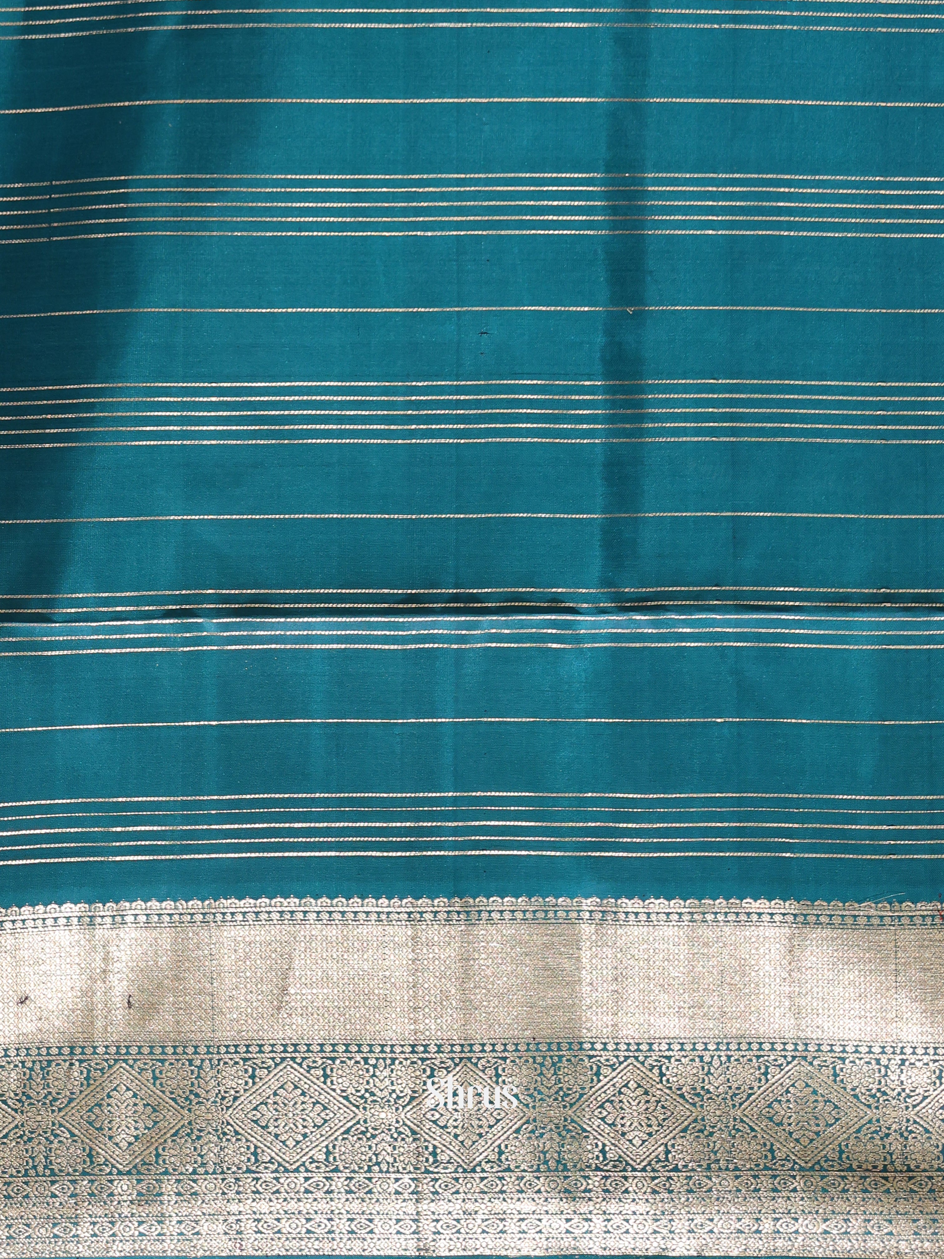 Blue(Single Tone) - Soft silk Saree