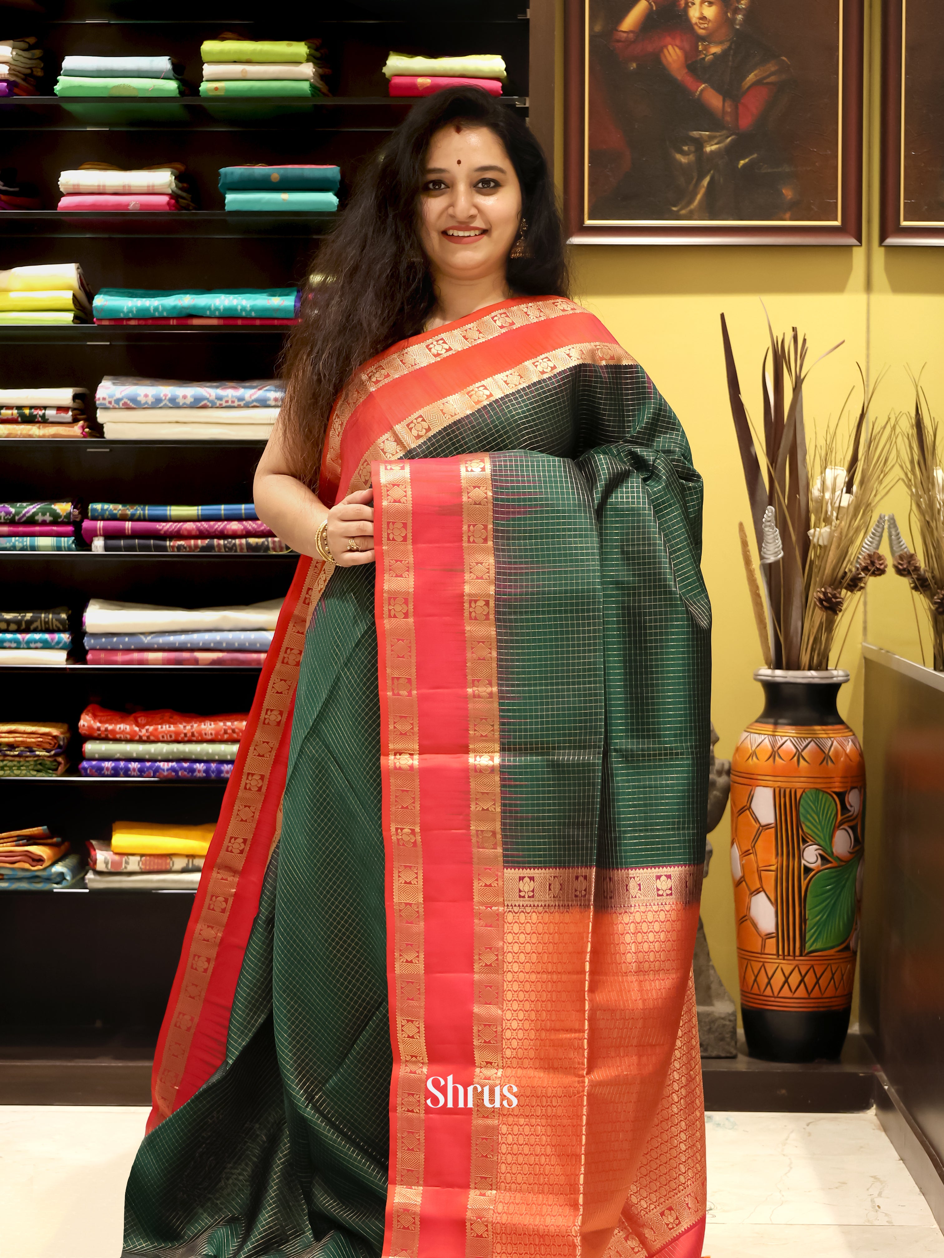 CJS21160 - Soft Silk Saree