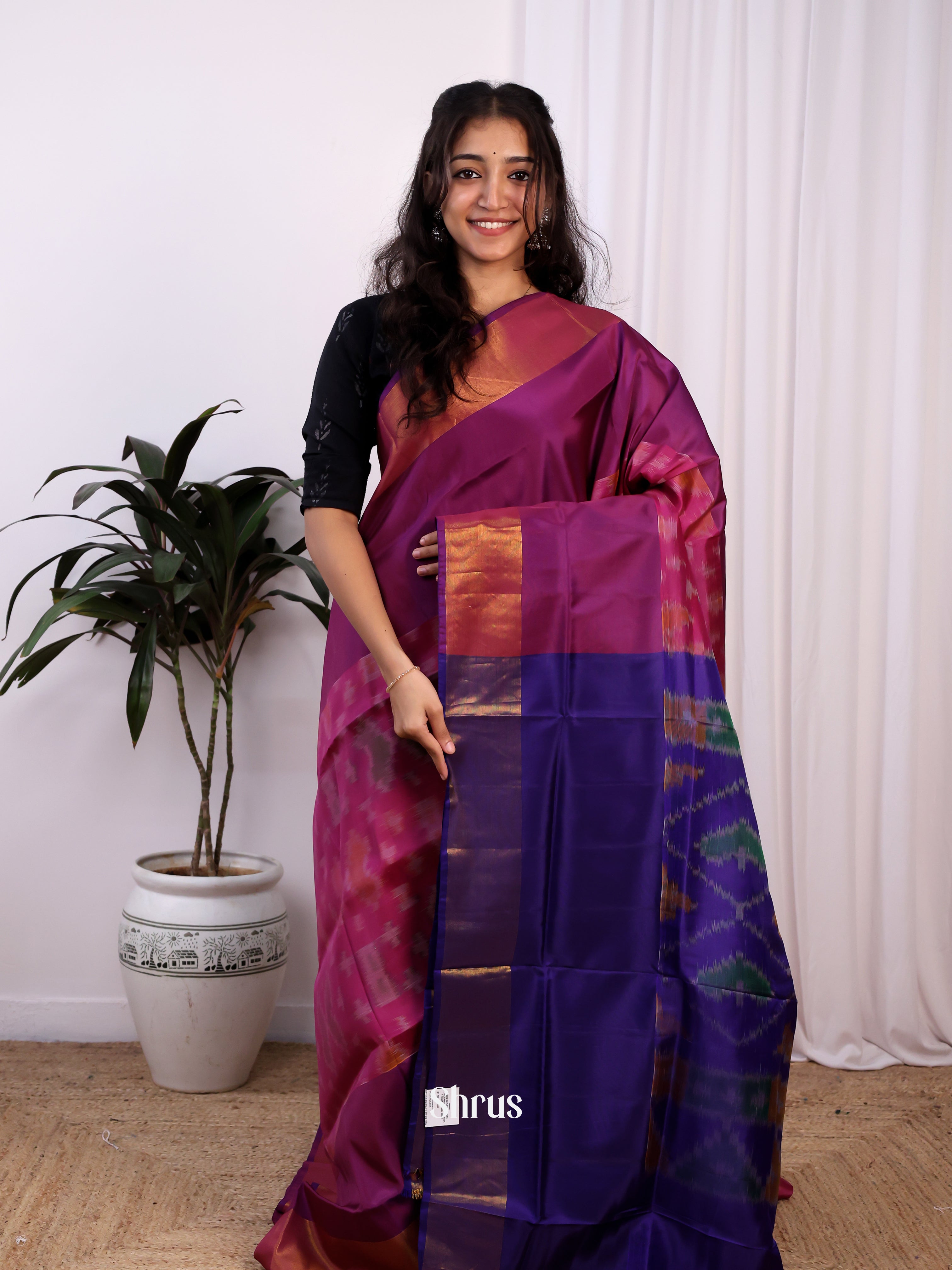 CJS21211 - Semi uppada Saree