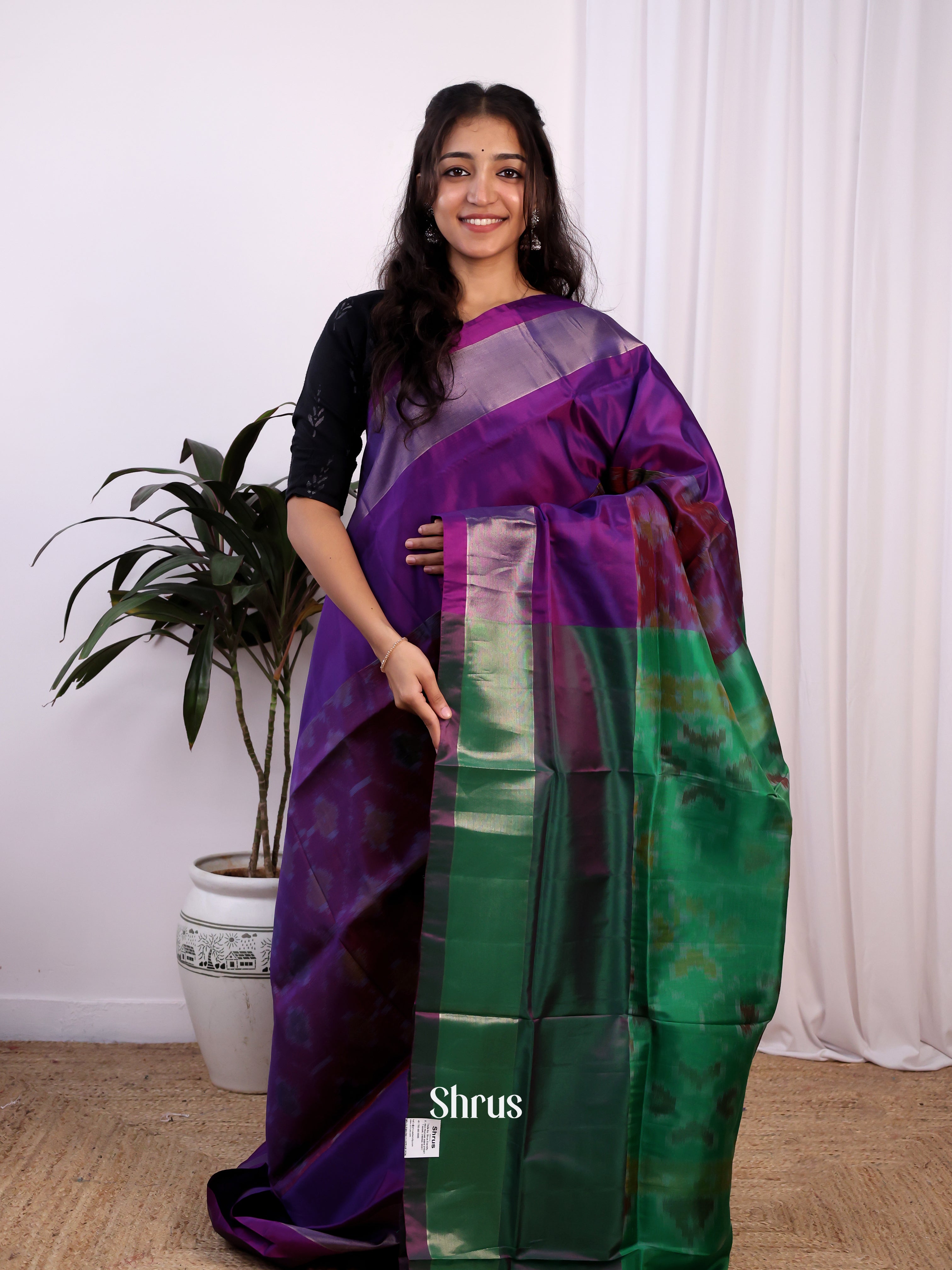 CJS21228 - Semi uppada Saree