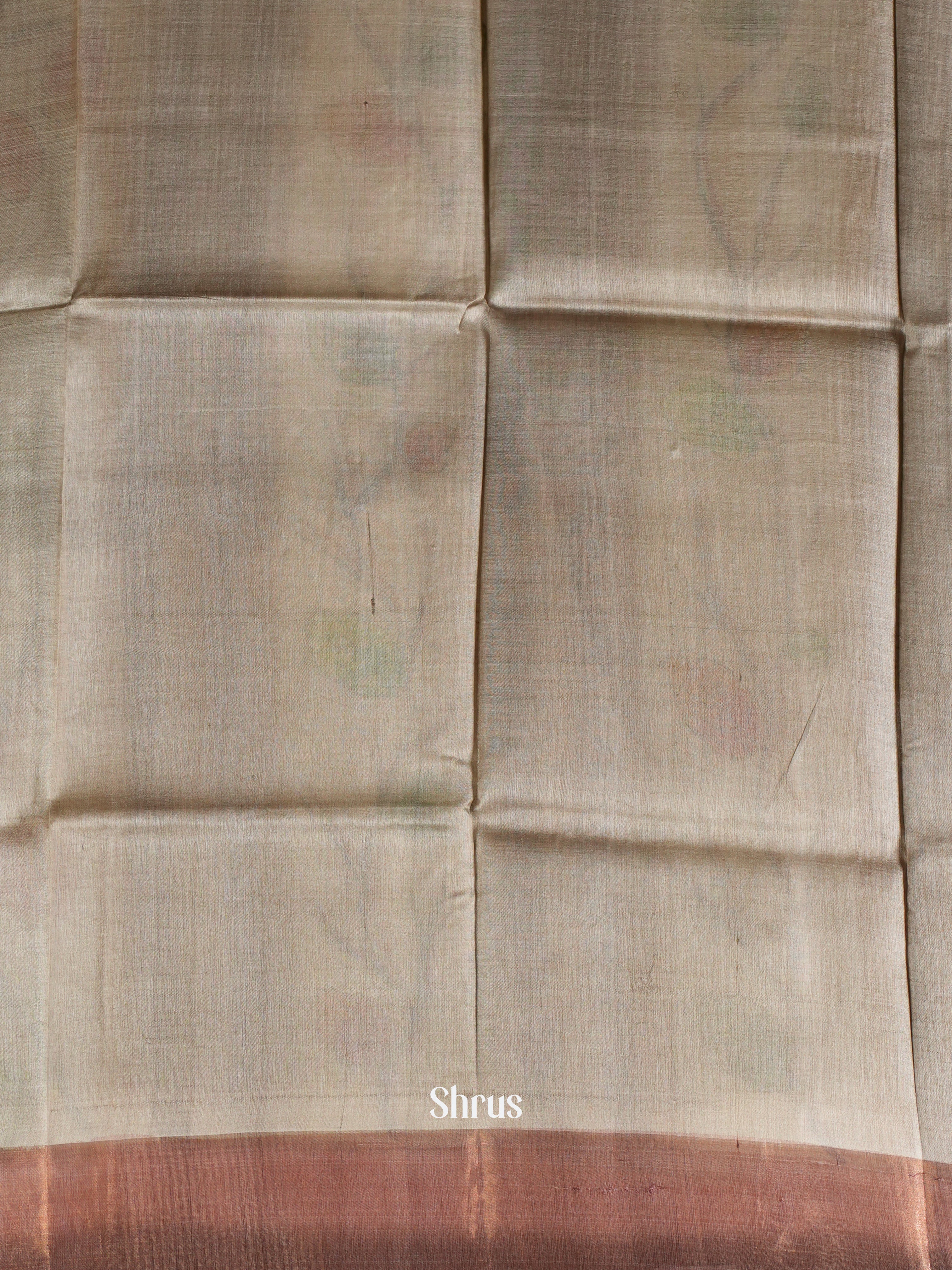 CJS22009 - Tussar Saree - Shop on Shrus.com