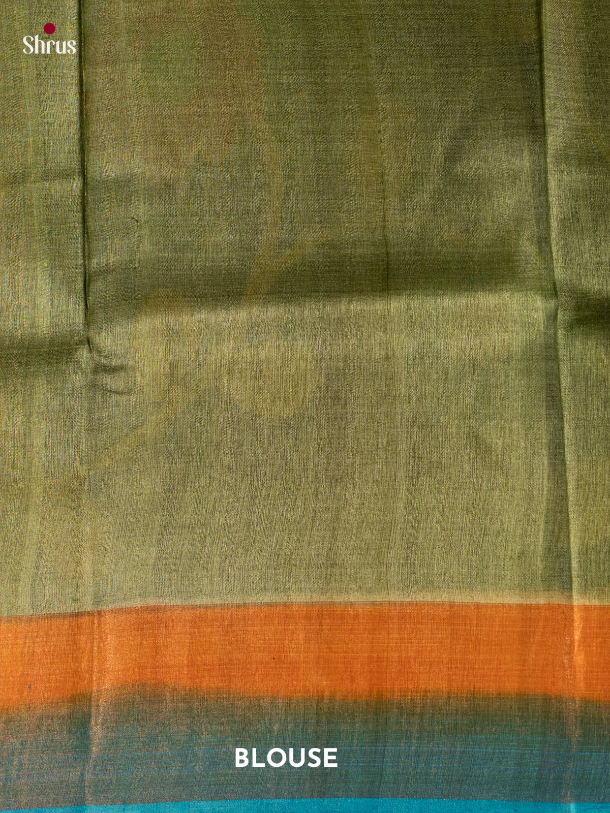 Green & Black- Tussar Saree