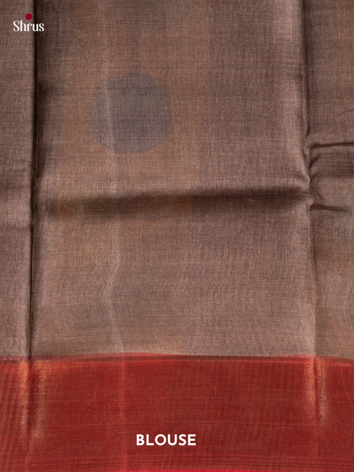 Grey & Mustard- Tussar Saree