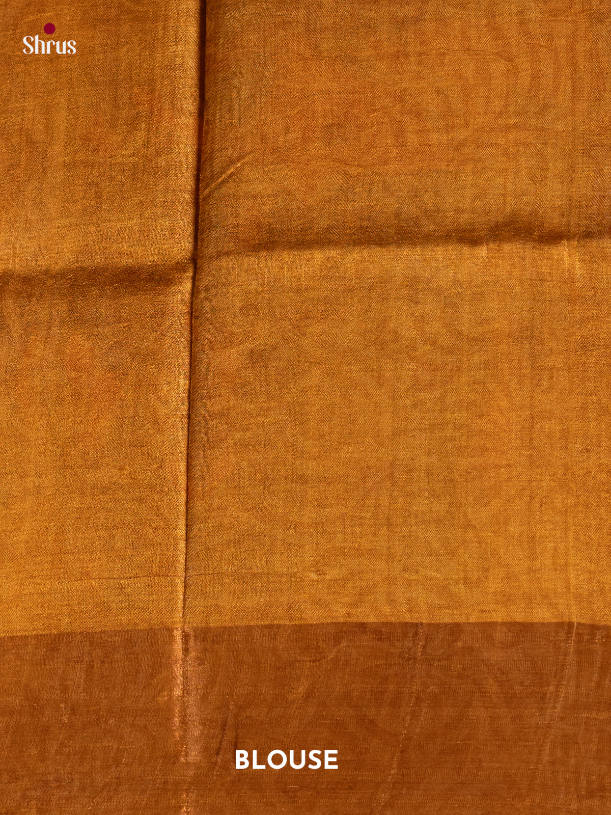 Brown & Mustard- Tussar Saree