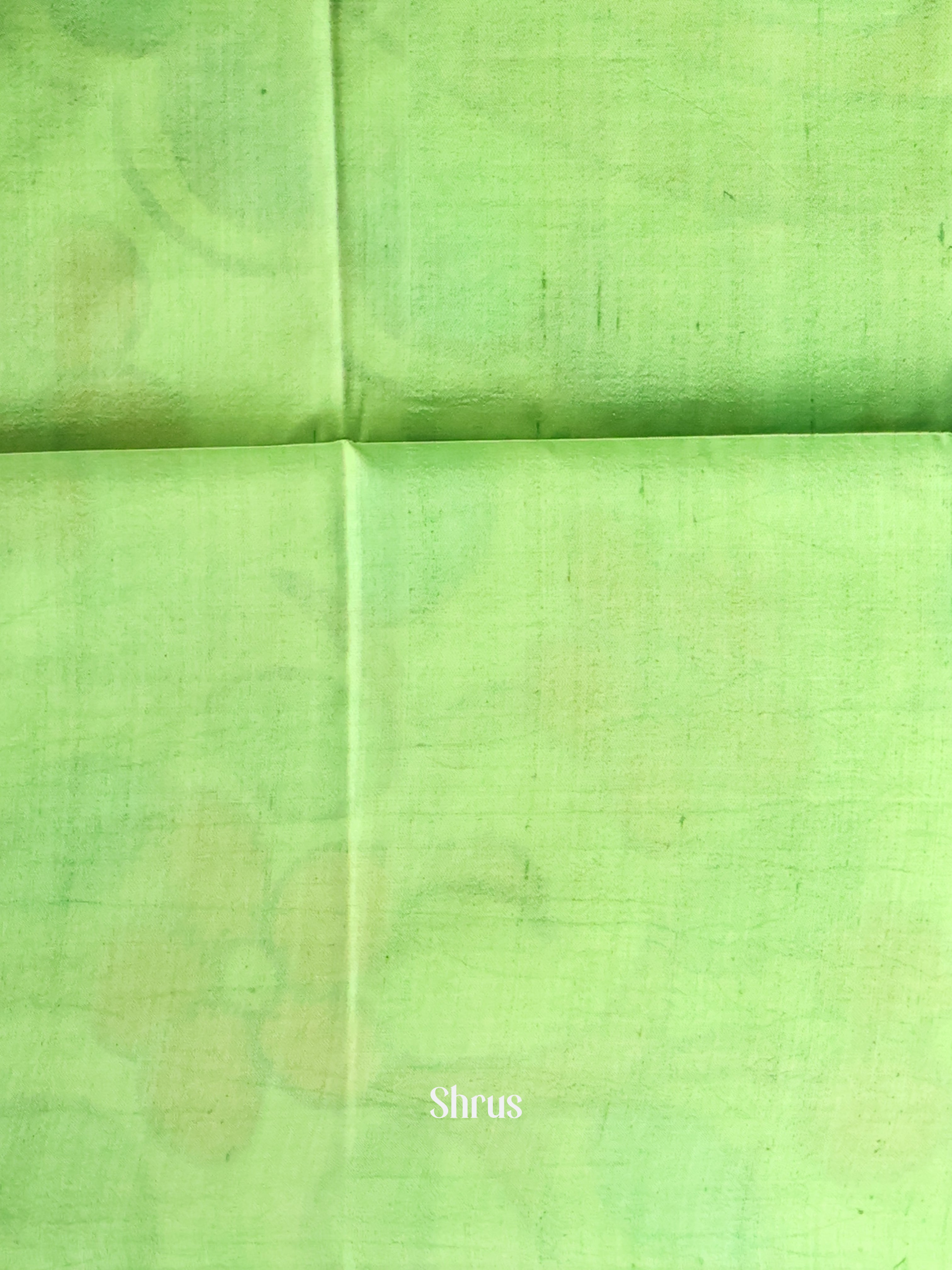 Orange & Green- Murshidabad Silk Saree