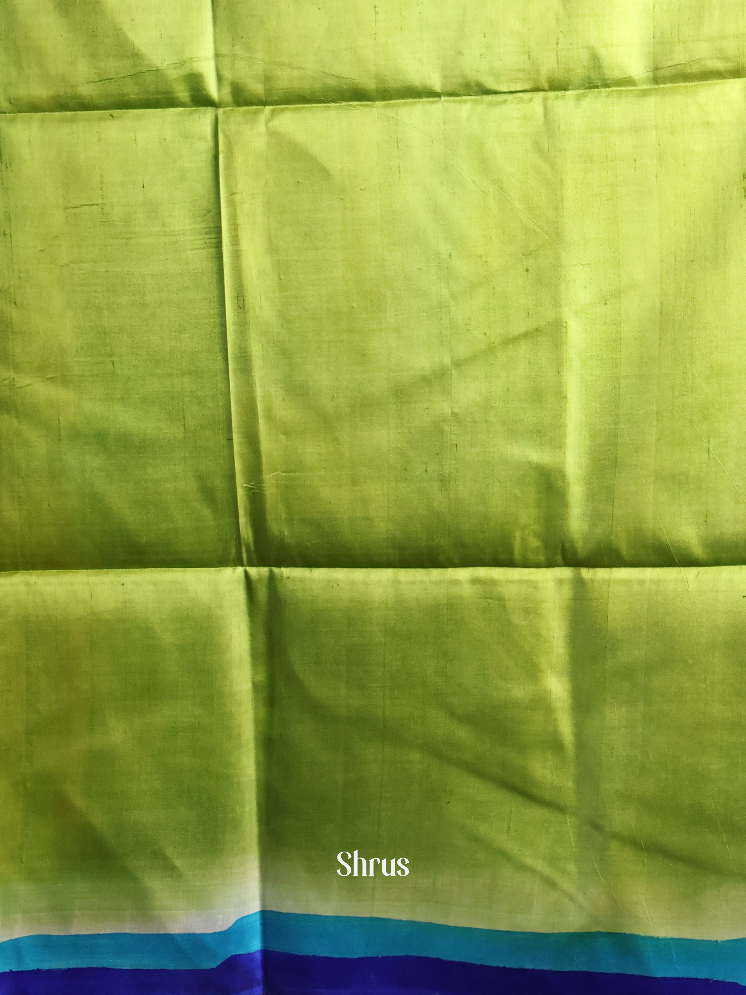 Green & Black - Murshidabad Silk Saree