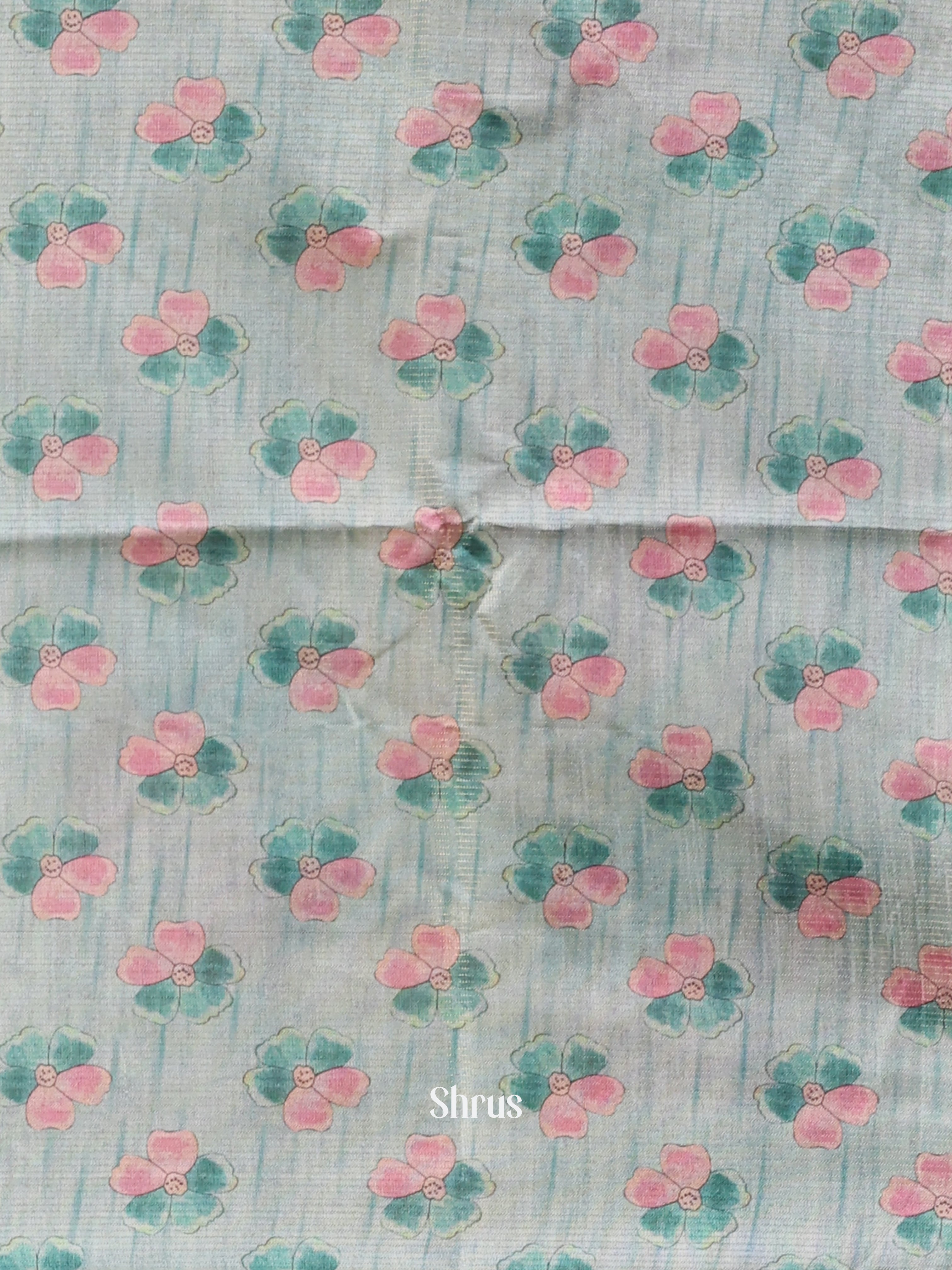 CJS22230  - Champa semitussar Saree - Shop on Shrus.com