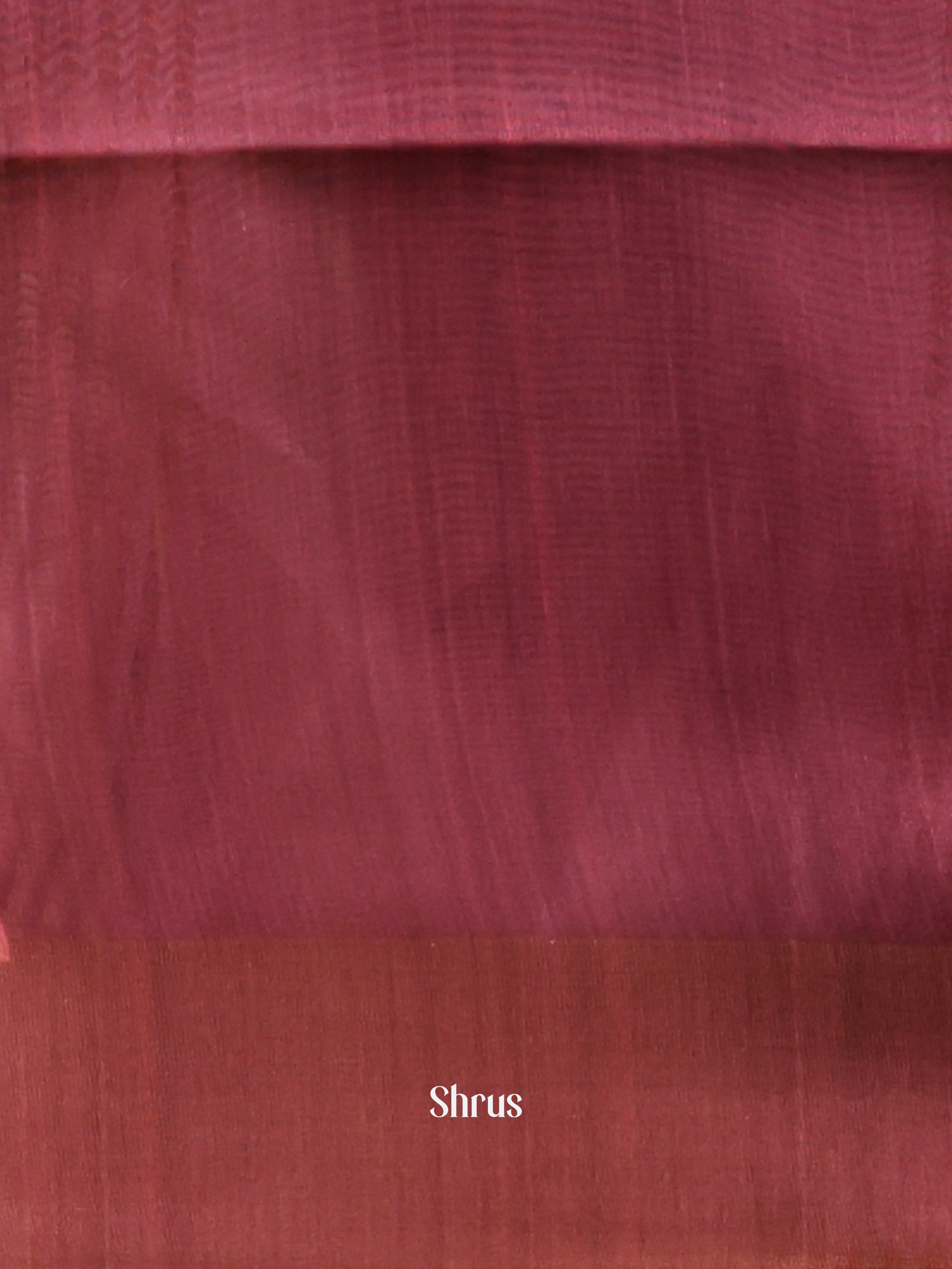 Pink & Maroon- Champa semitussar Saree