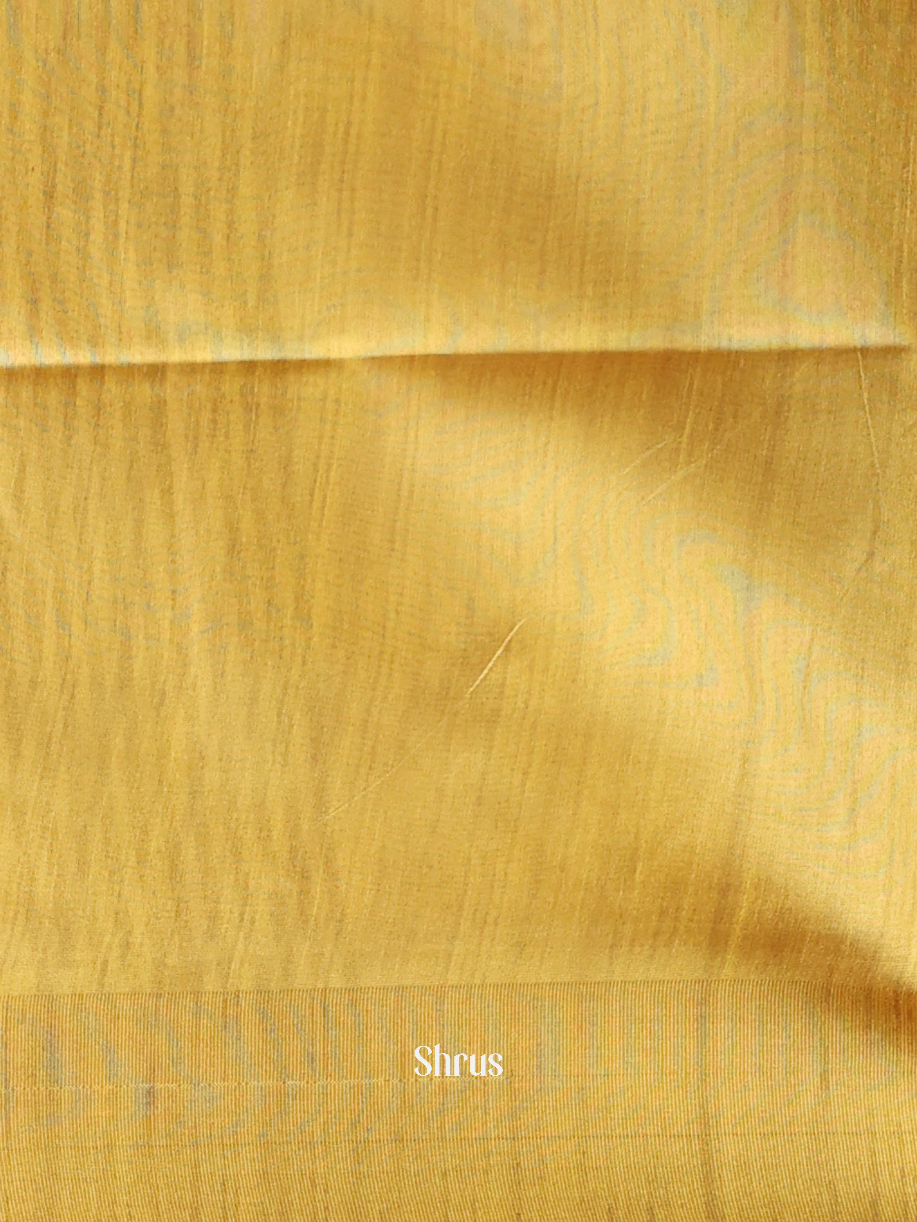 Pink & Mustard- Champa semitussar Saree