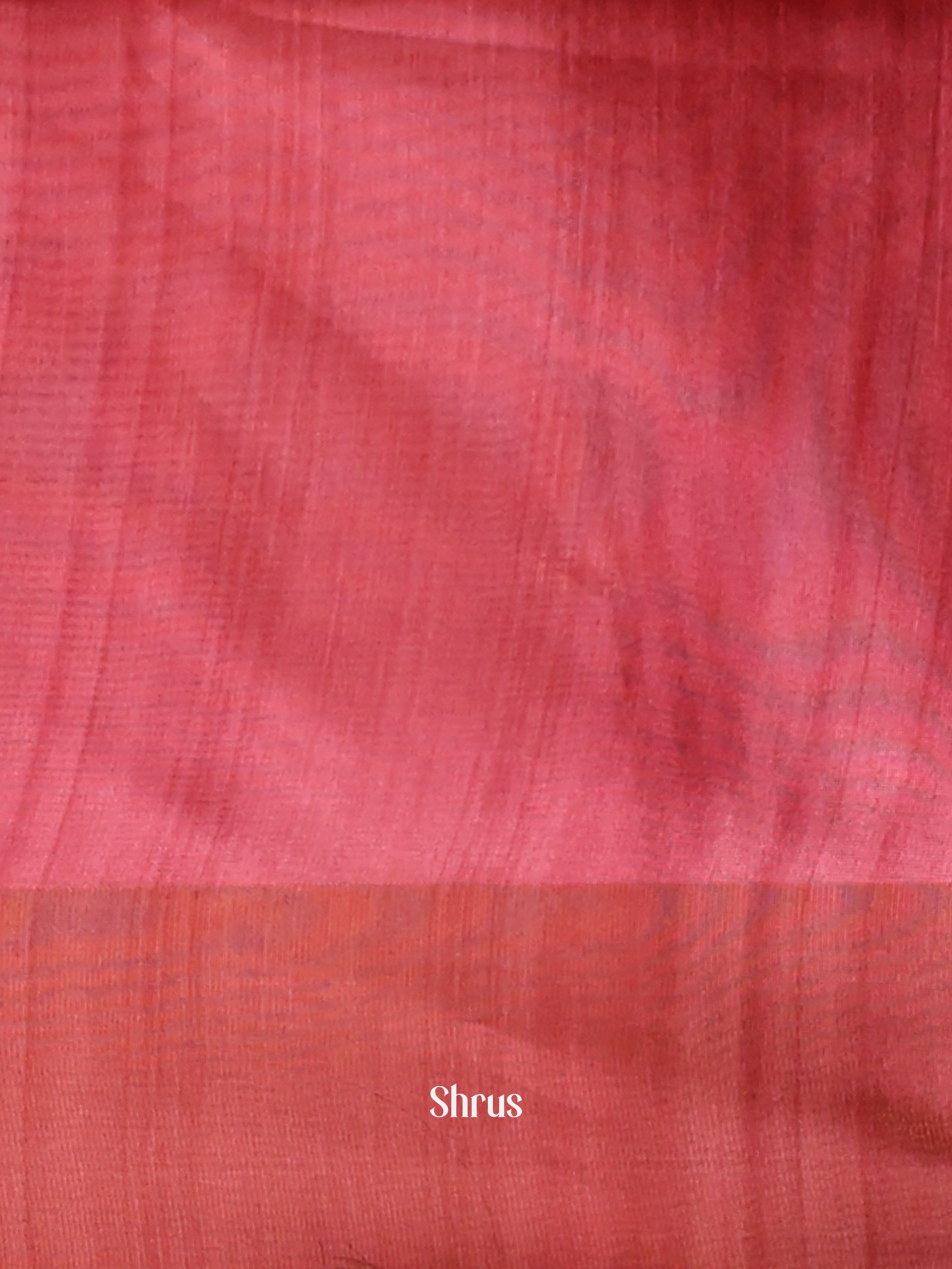 Beige & Blue- Champa semitussar Saree