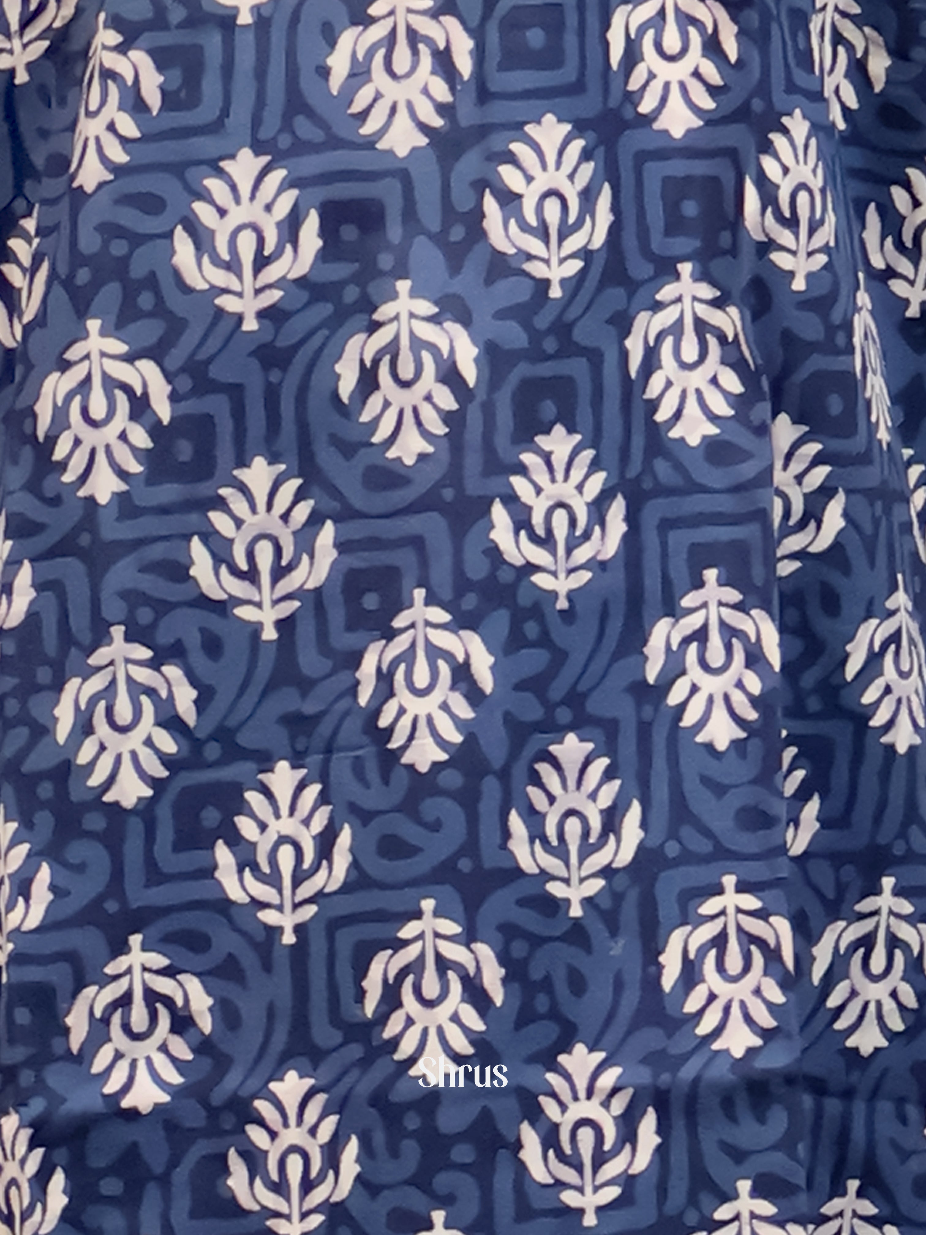 Blue  - Readymade Mens Kurta