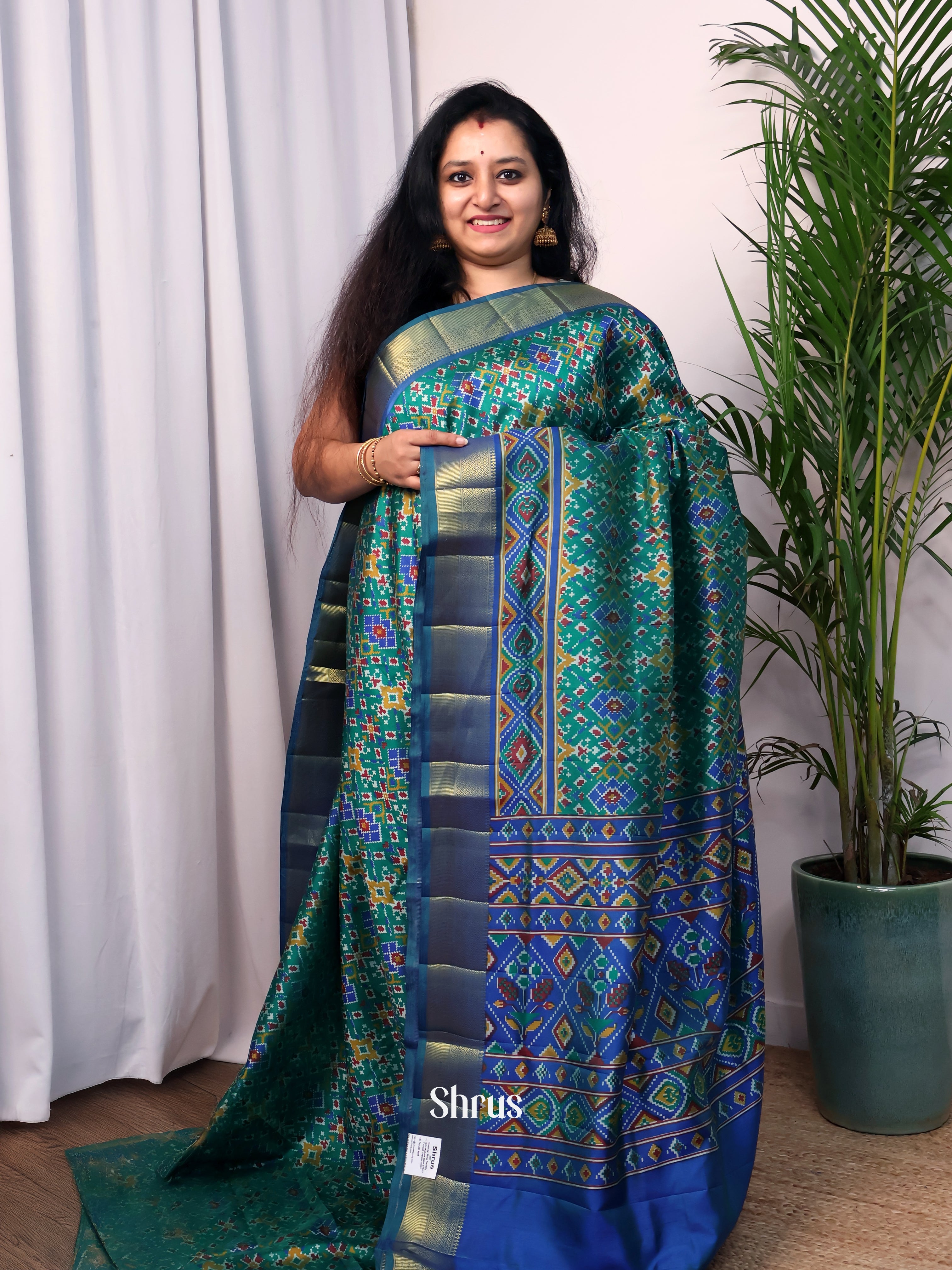 CJS23177 - Semi Patola Saree