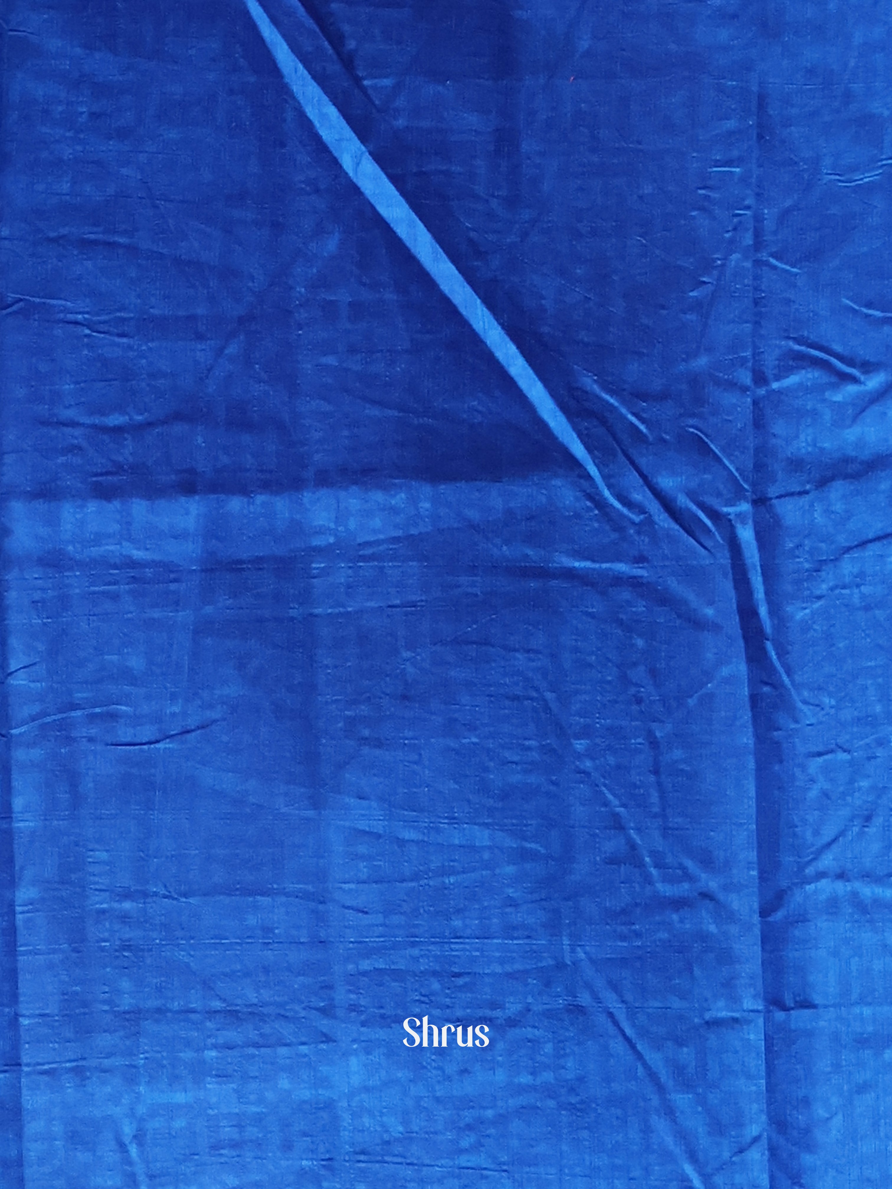 Blue - Semi Patola Saree