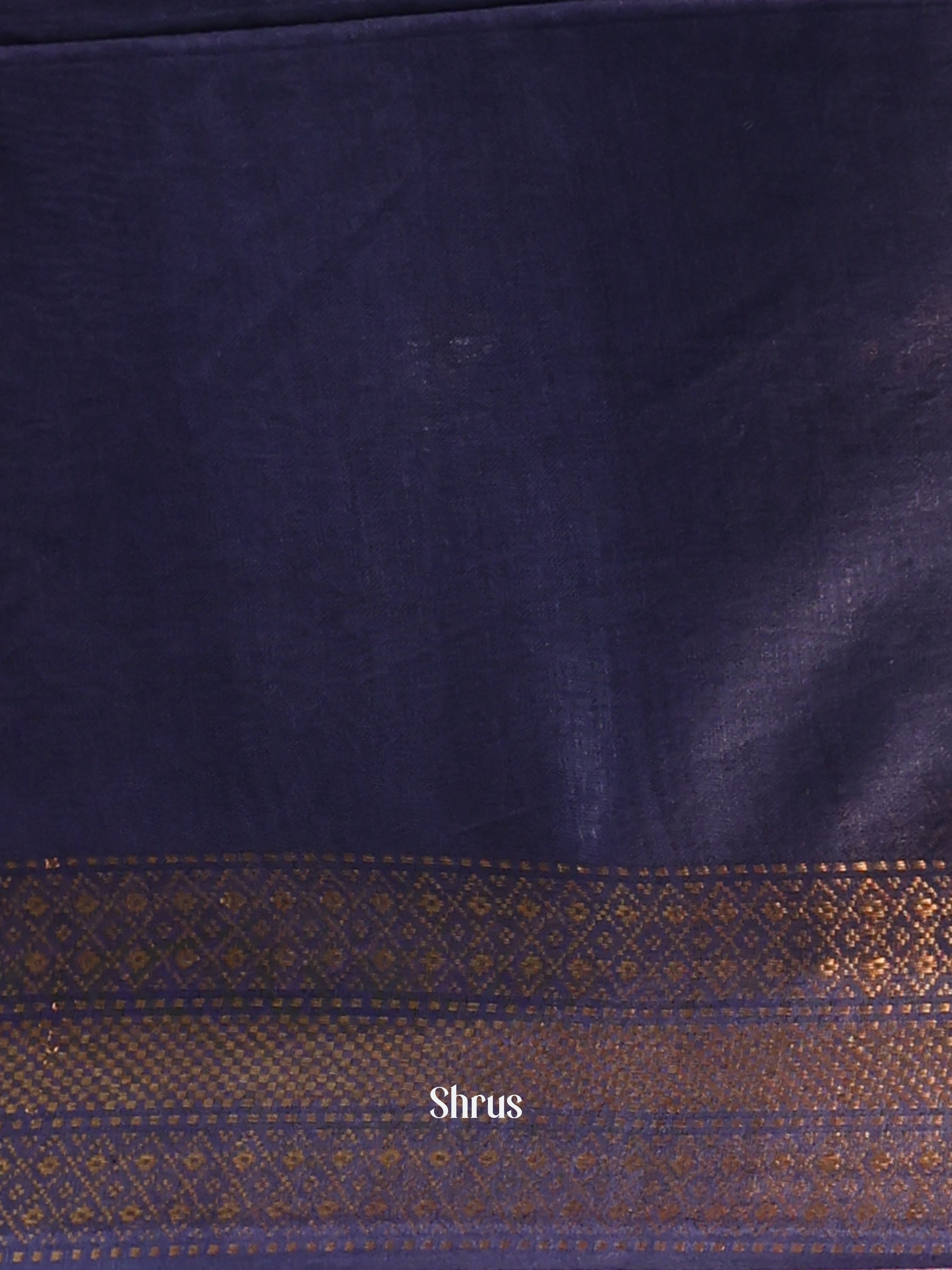 Blue - Semi Tussar Saree