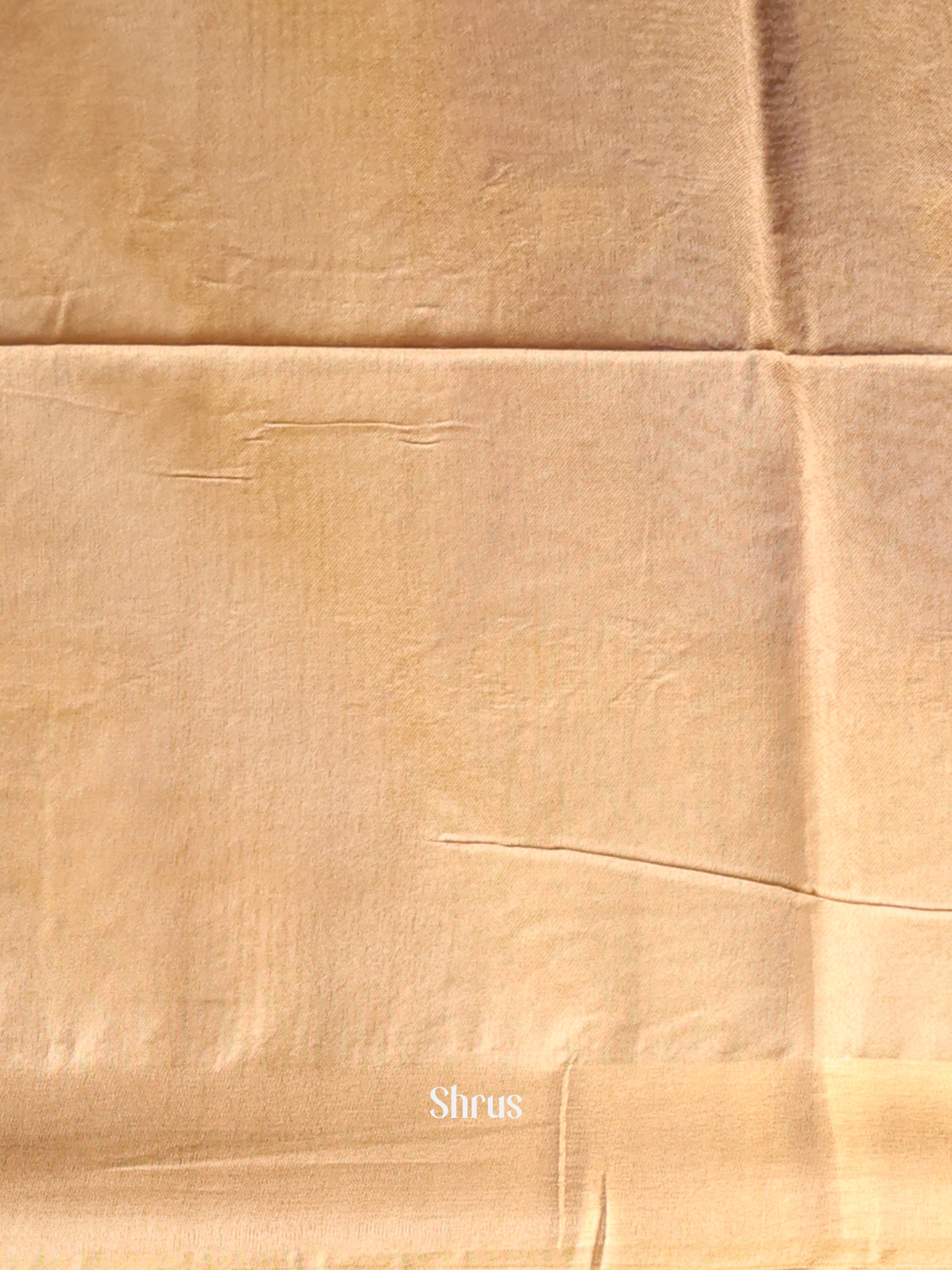 Violet & Beige- Semi Tussar Saree