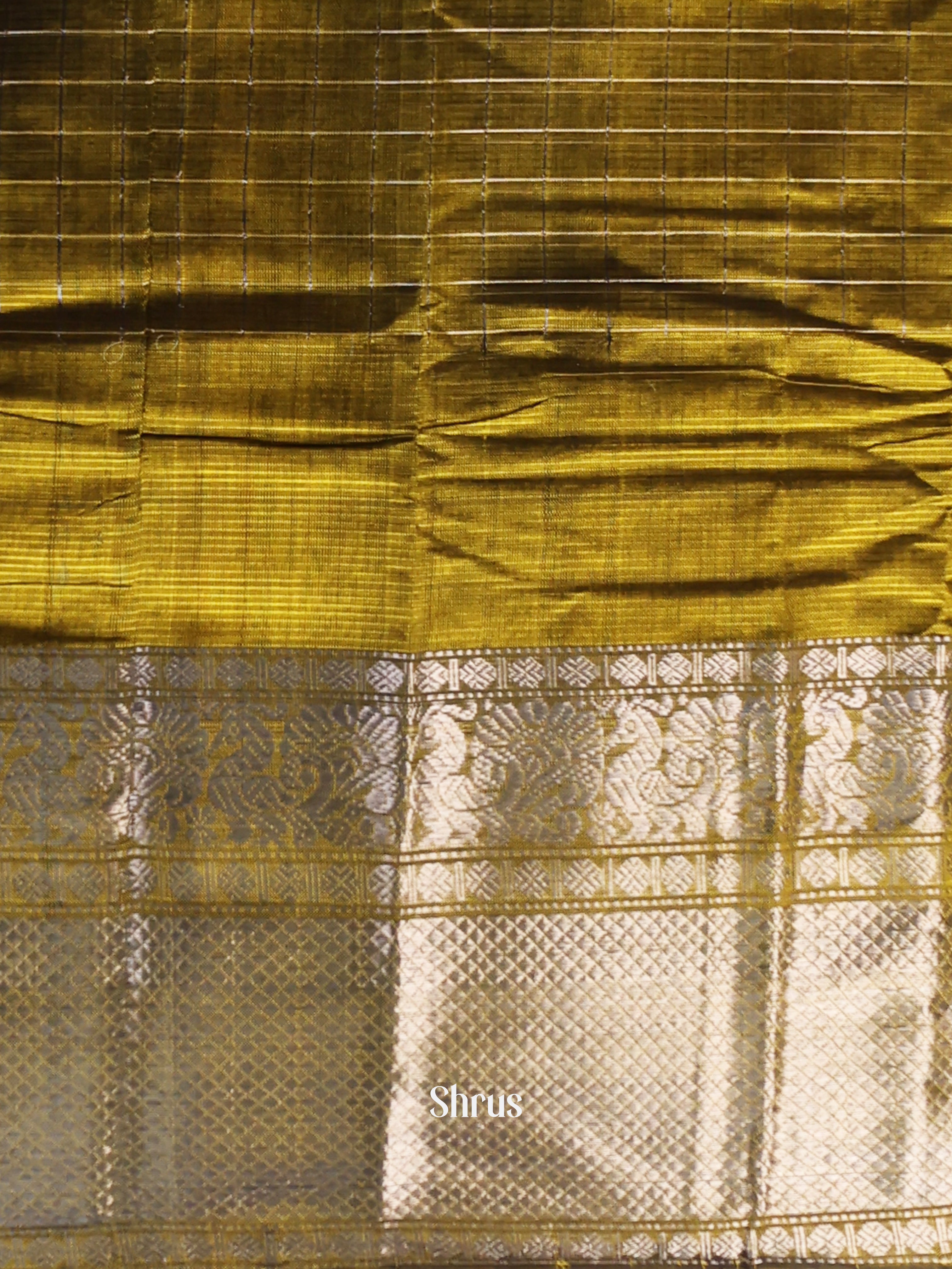 CJS24147 - Mangalagiri silkcotton Saree