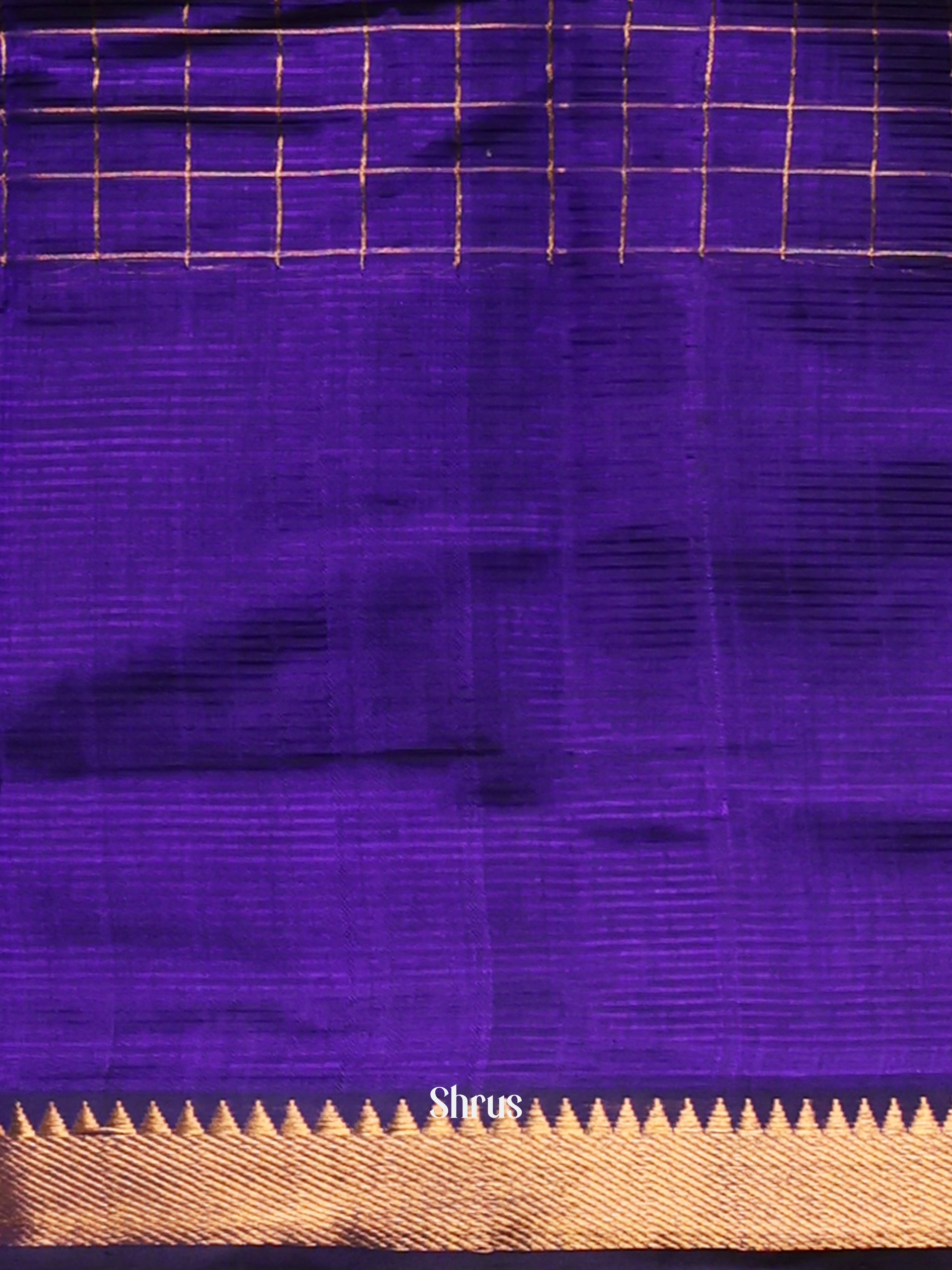 CJS24154 - Mangalagiri silkcotton Saree - Shop on Shrus.com