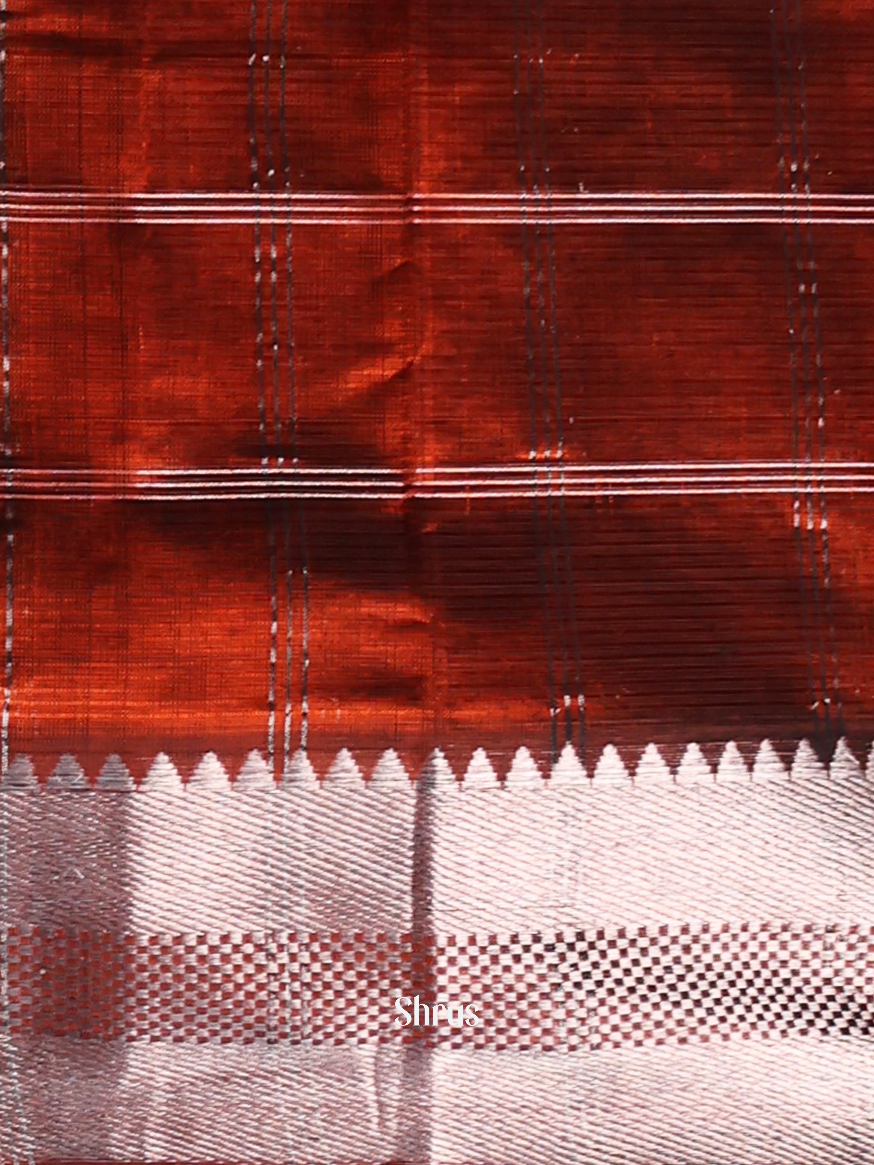 CJS24171 - Mangalagiri silkcotton Saree - Shop on Shrus.com