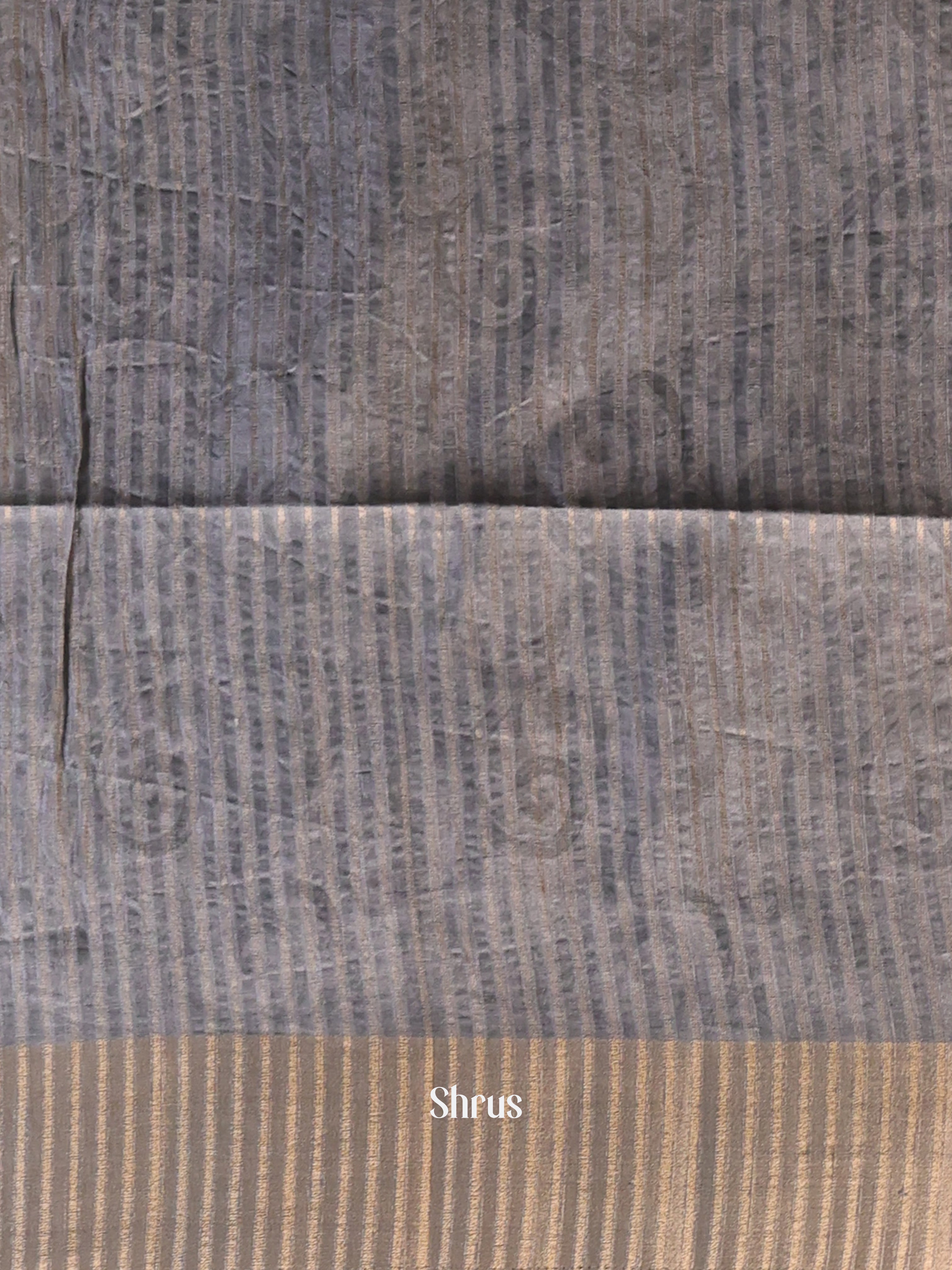 Grey - Moonga Saree