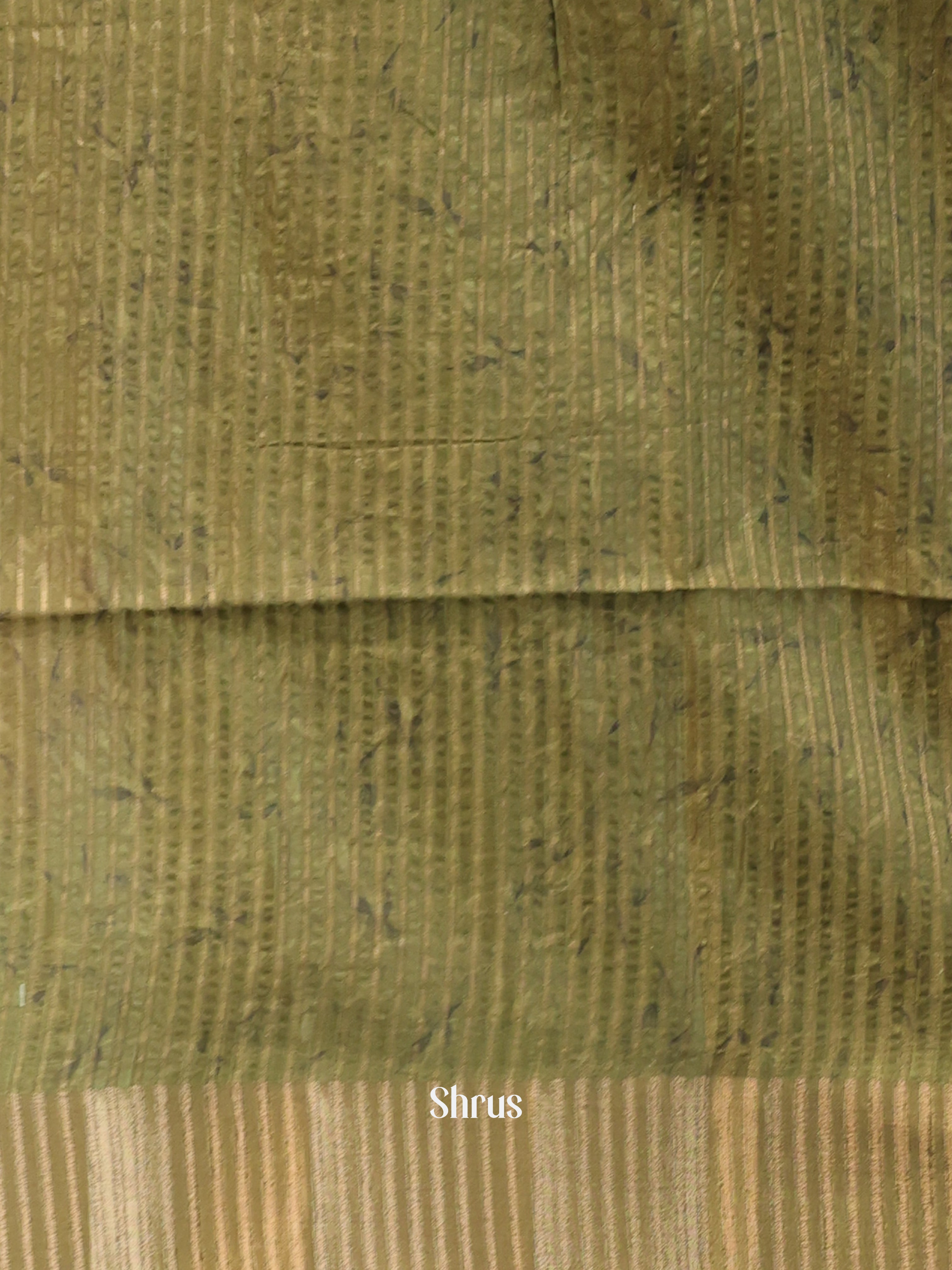 Green - Moonga Saree