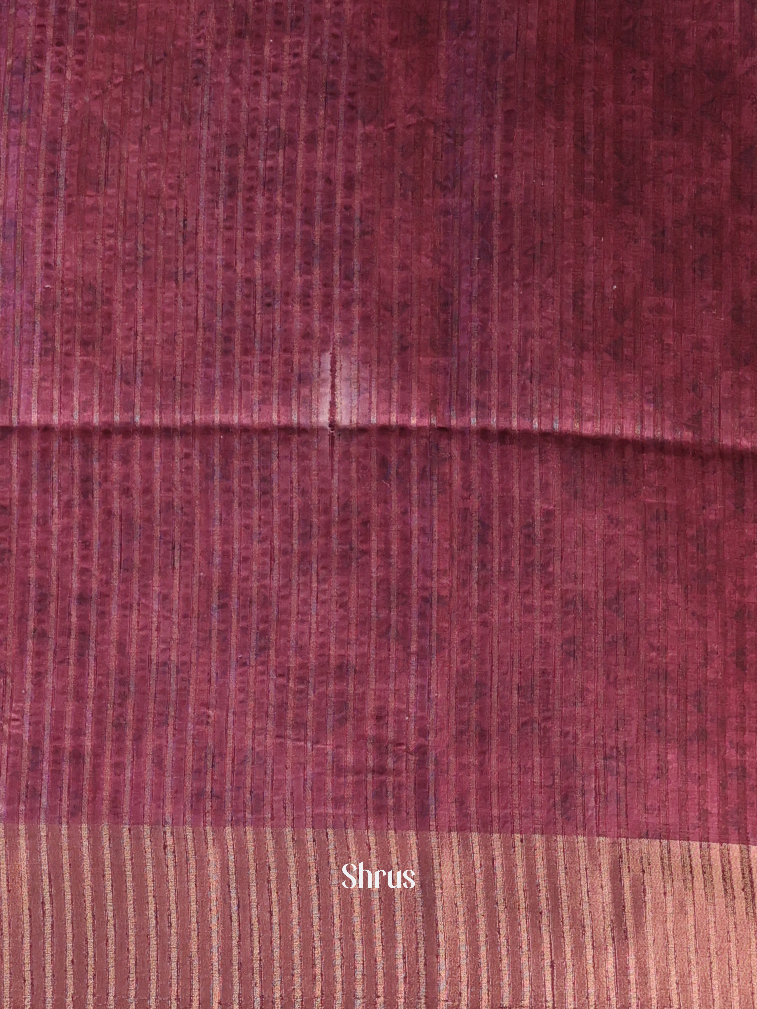 Dark Purple - Moonga Saree