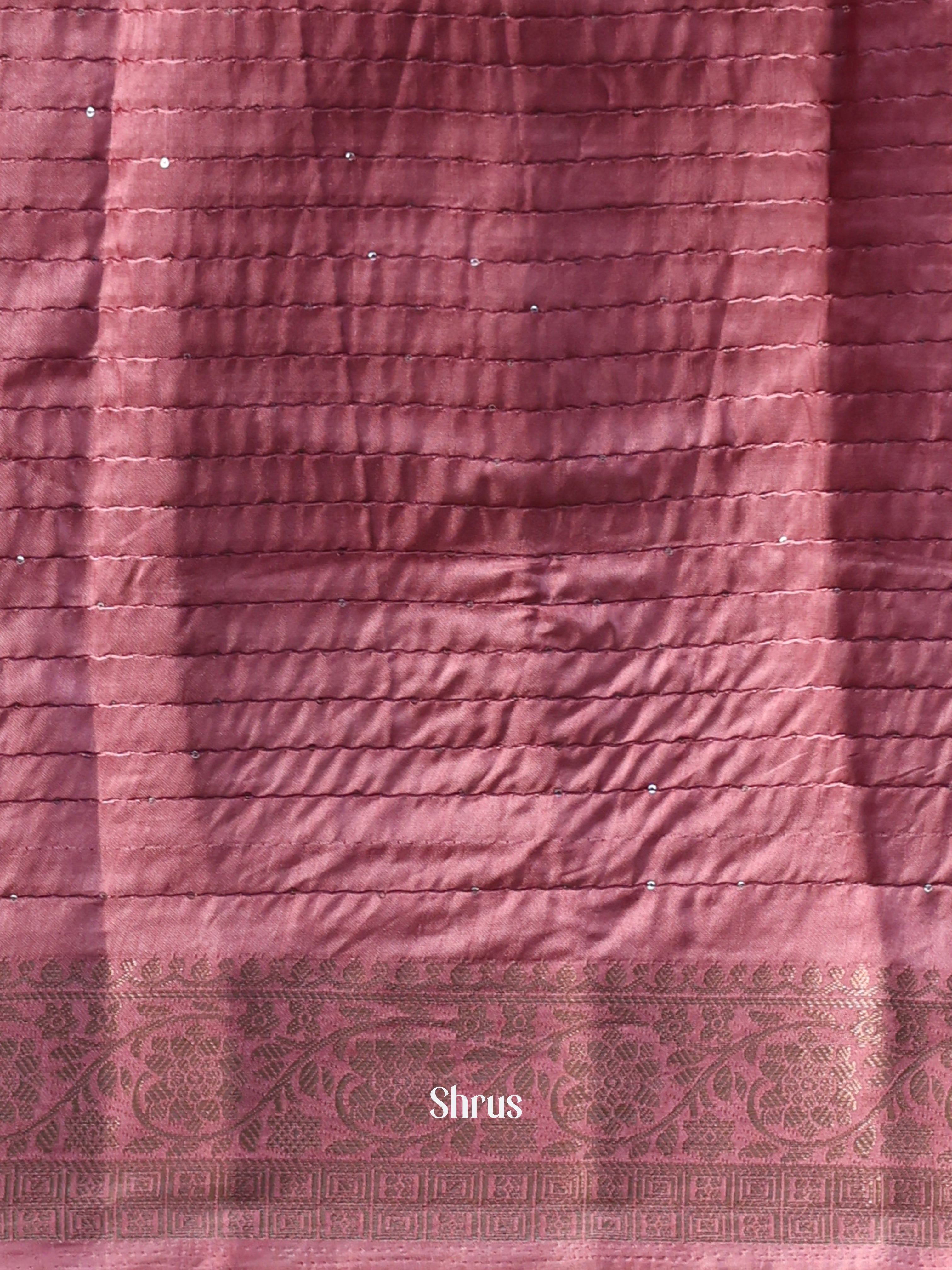 CJS24262 - Semi Tussar Saree - Shop on Shrus.com