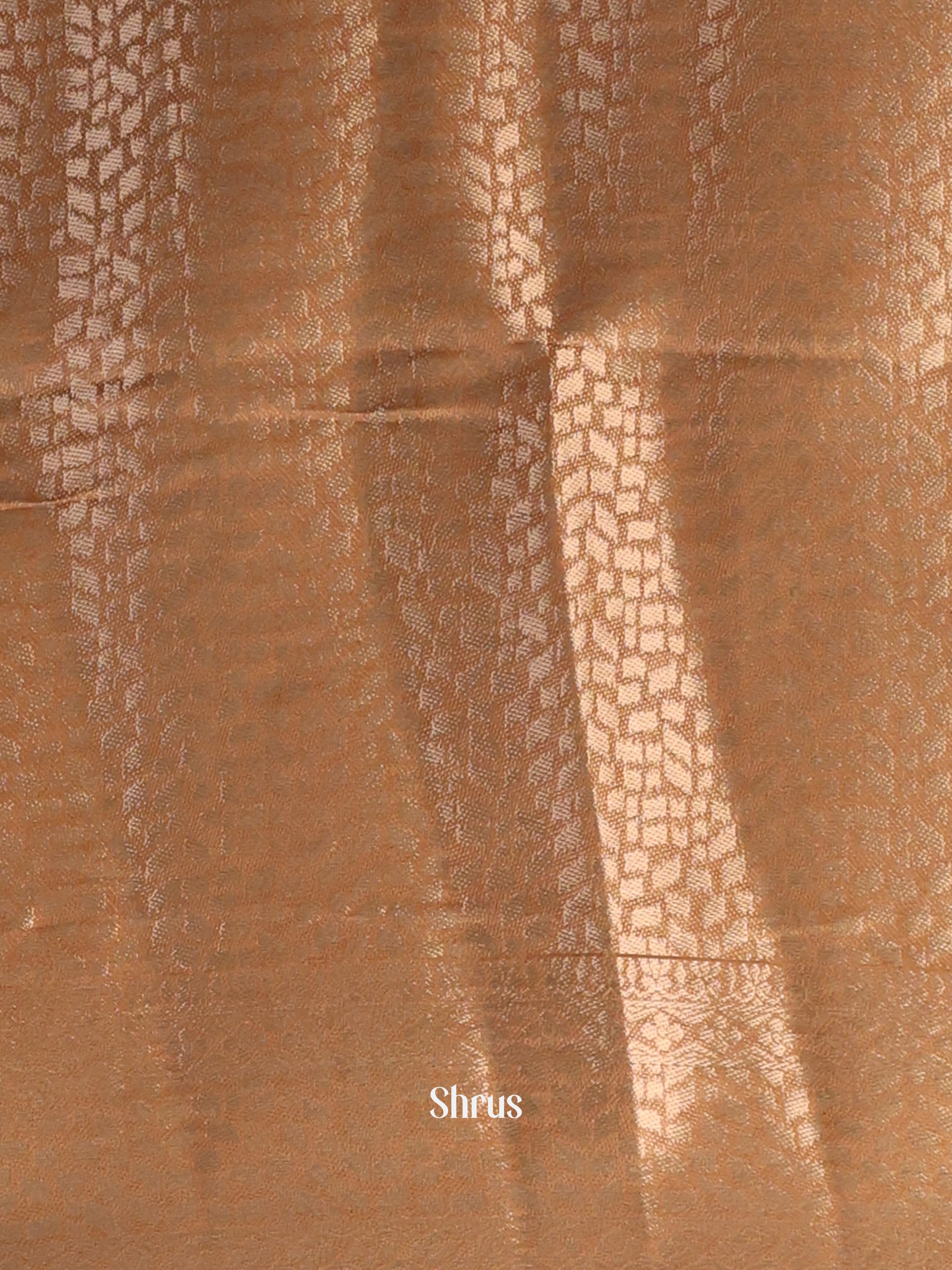 Lite Green & Green- Printed chanderi Saree - Shop on Shrus.com