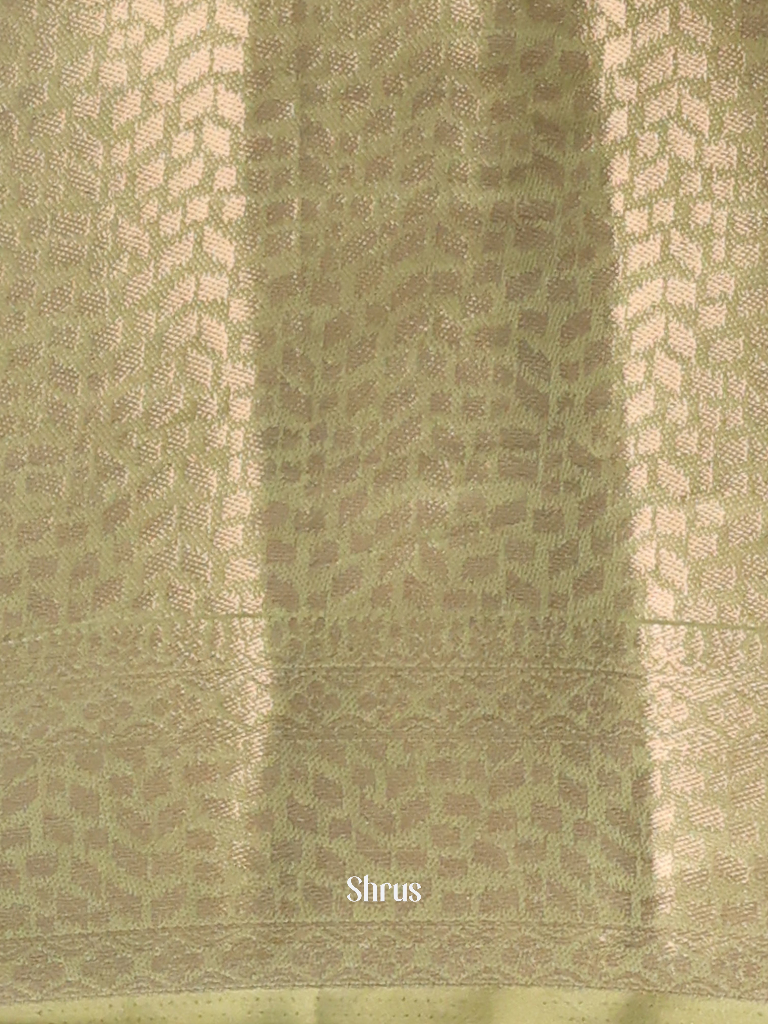 Lite Green- Printed chanderi Saree