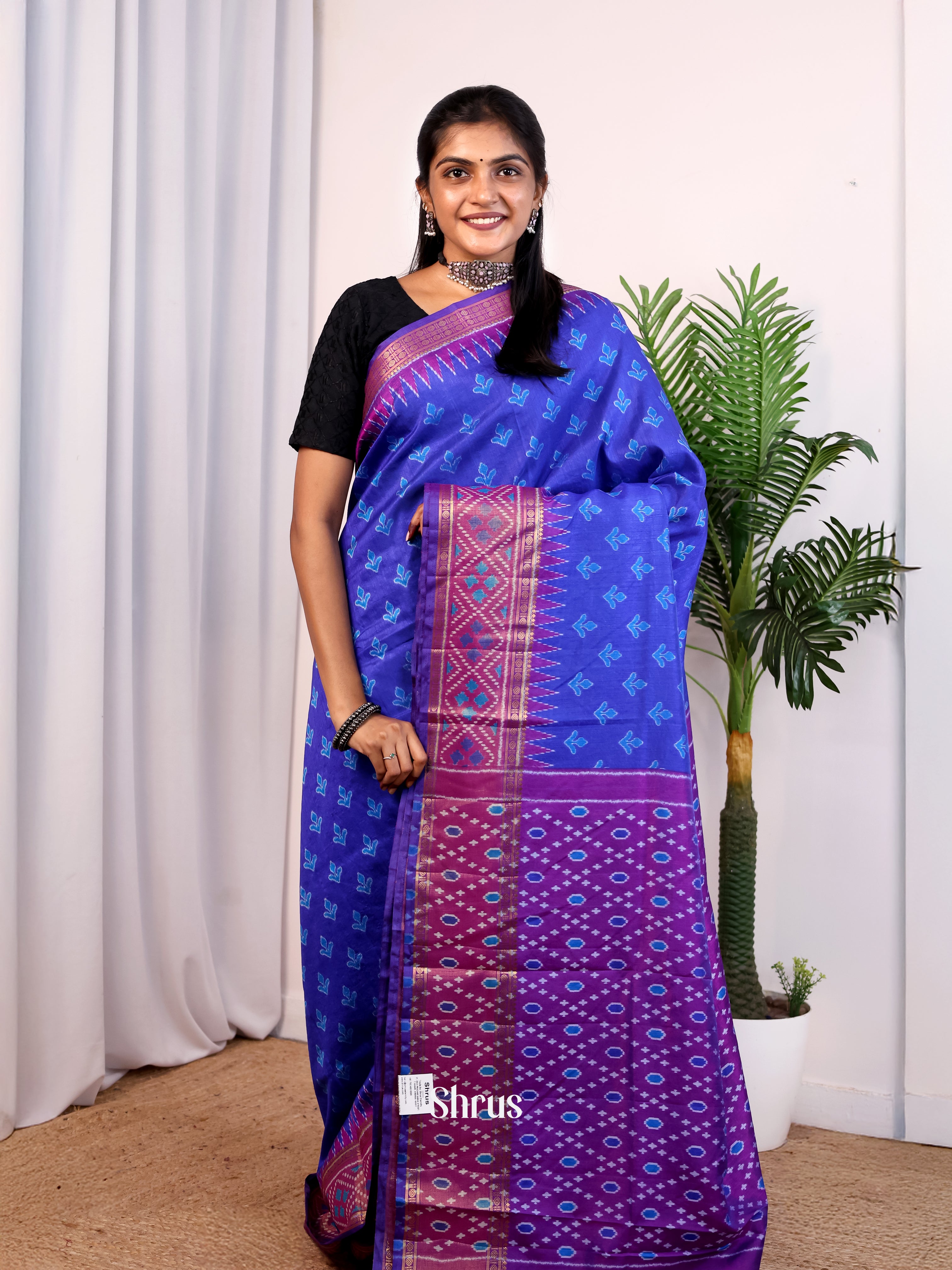 CJS24477 - Semi Patola Saree