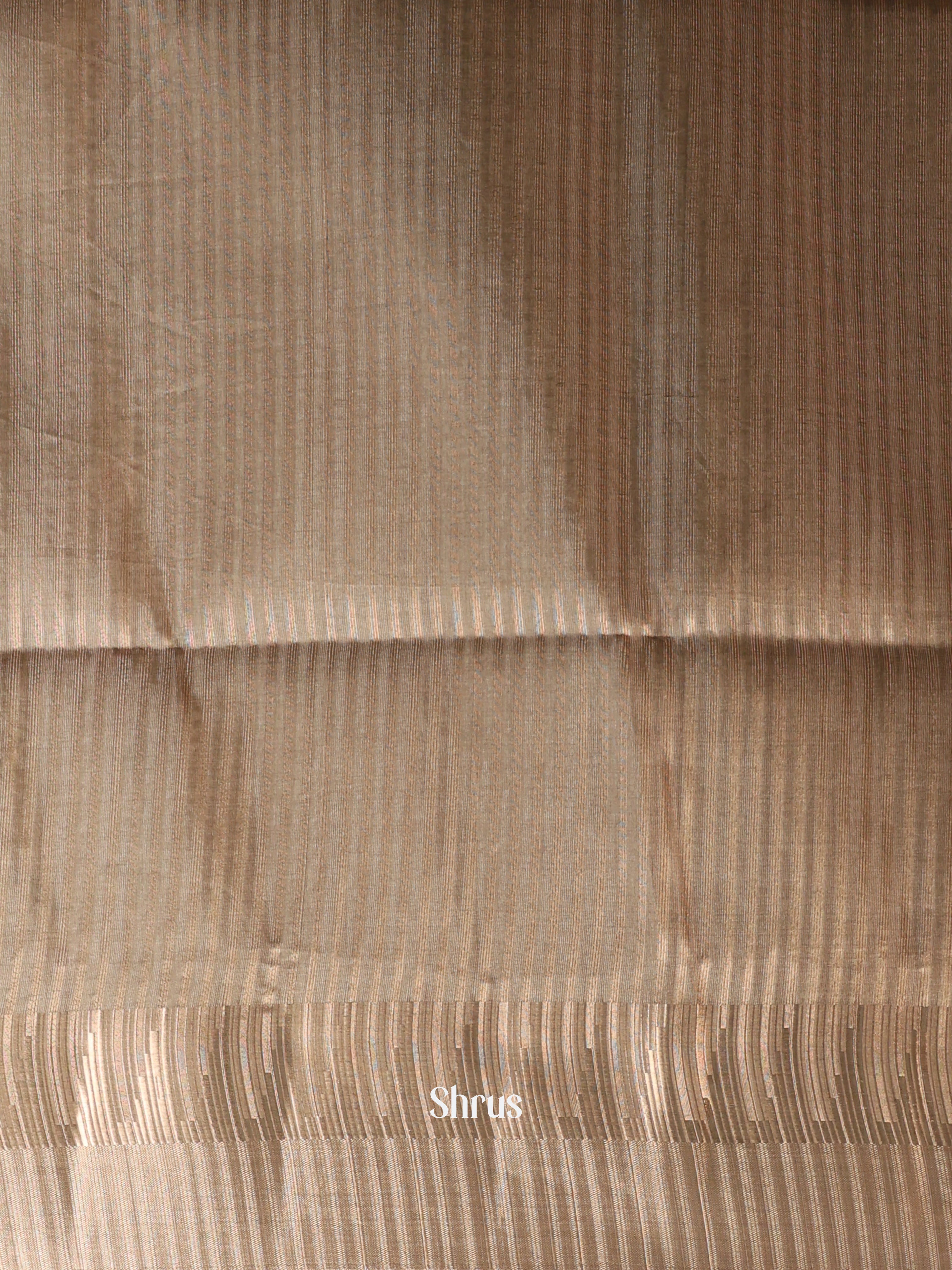 Grey - Semi Tussar Saree